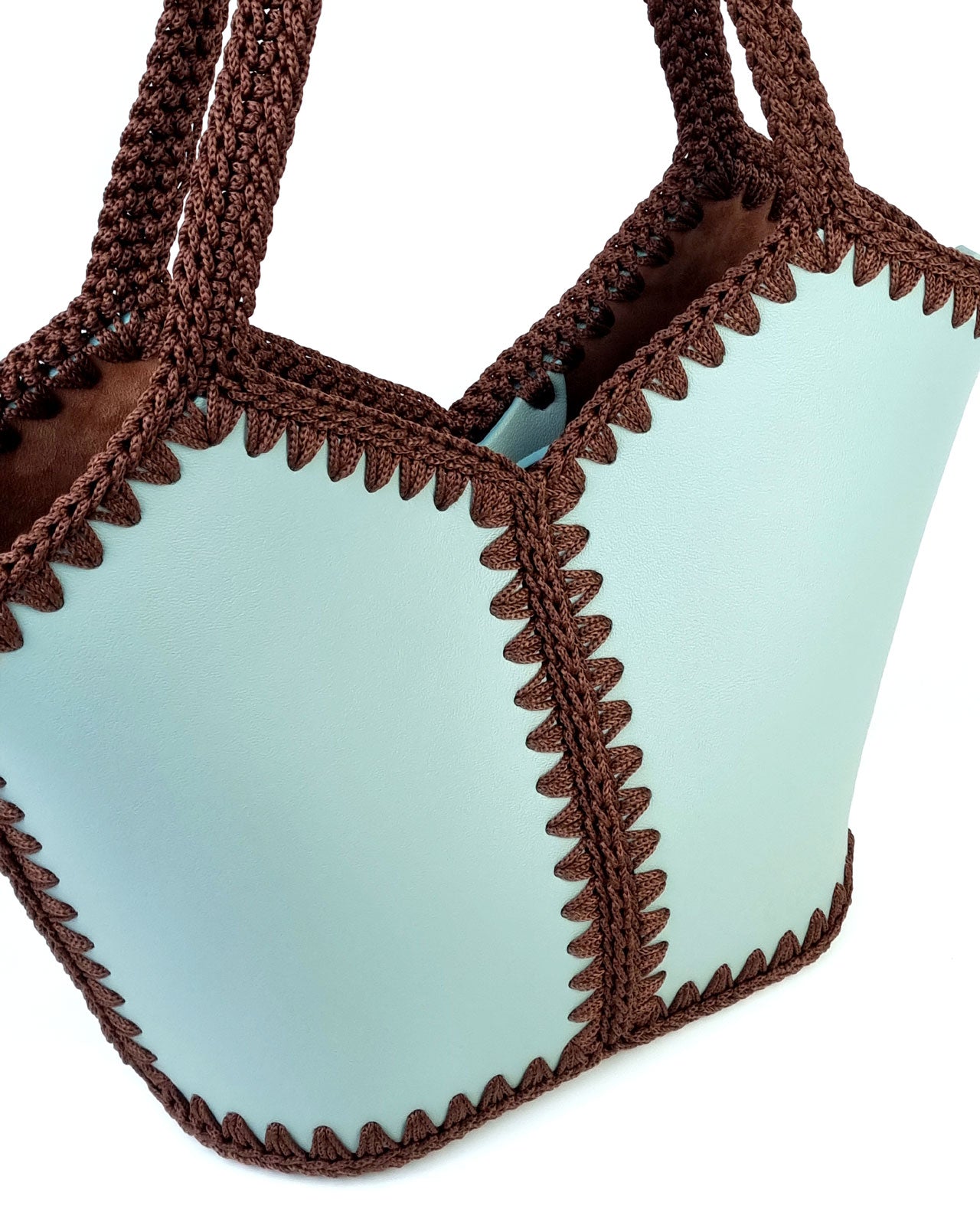 Basket Bag Natalia L Aqua