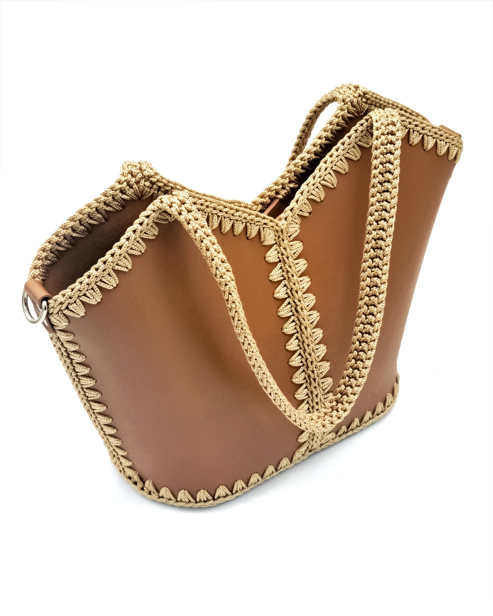 Basket Bag Natalia L Caramel