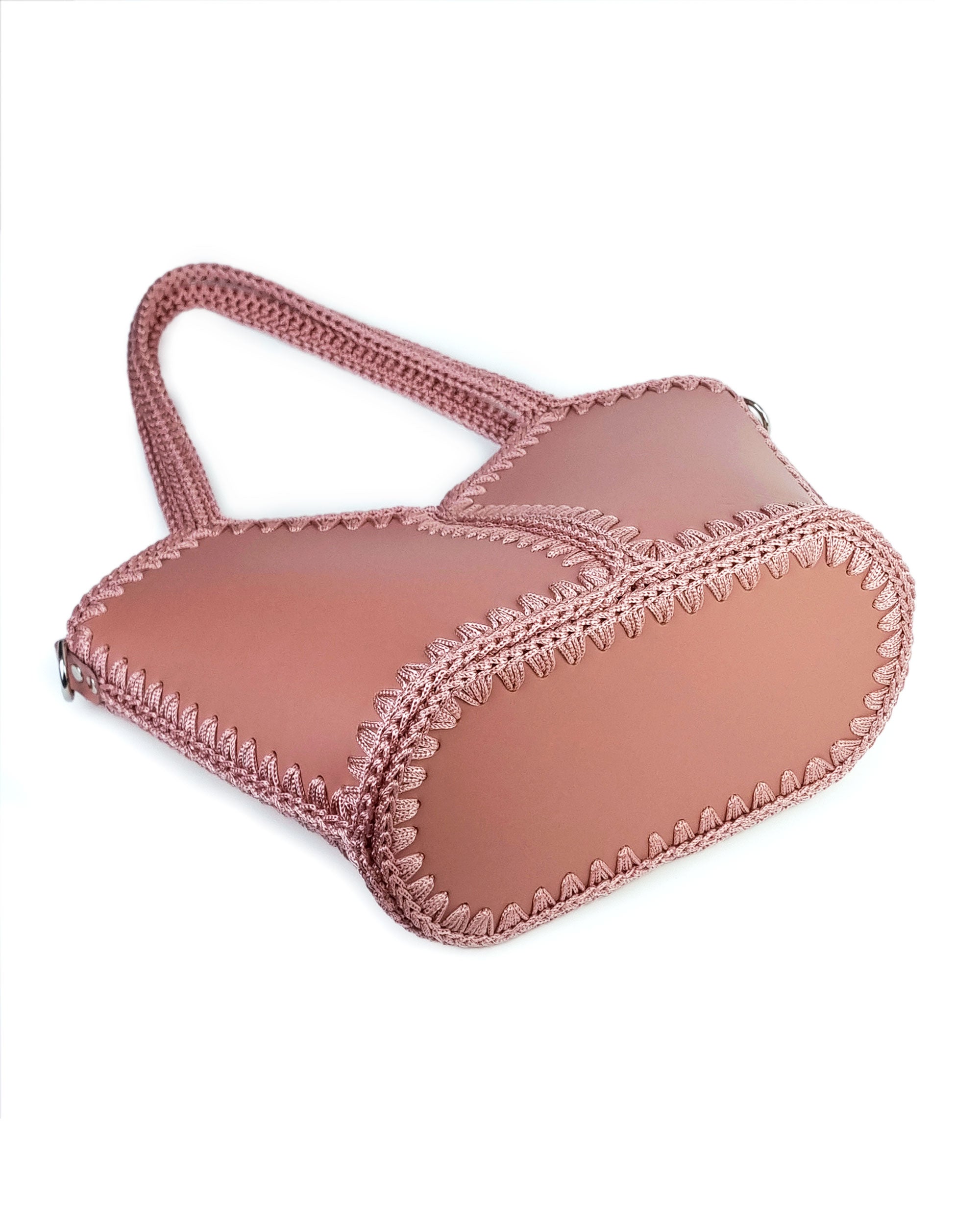 Basket Bag Natalia L Nude Pink