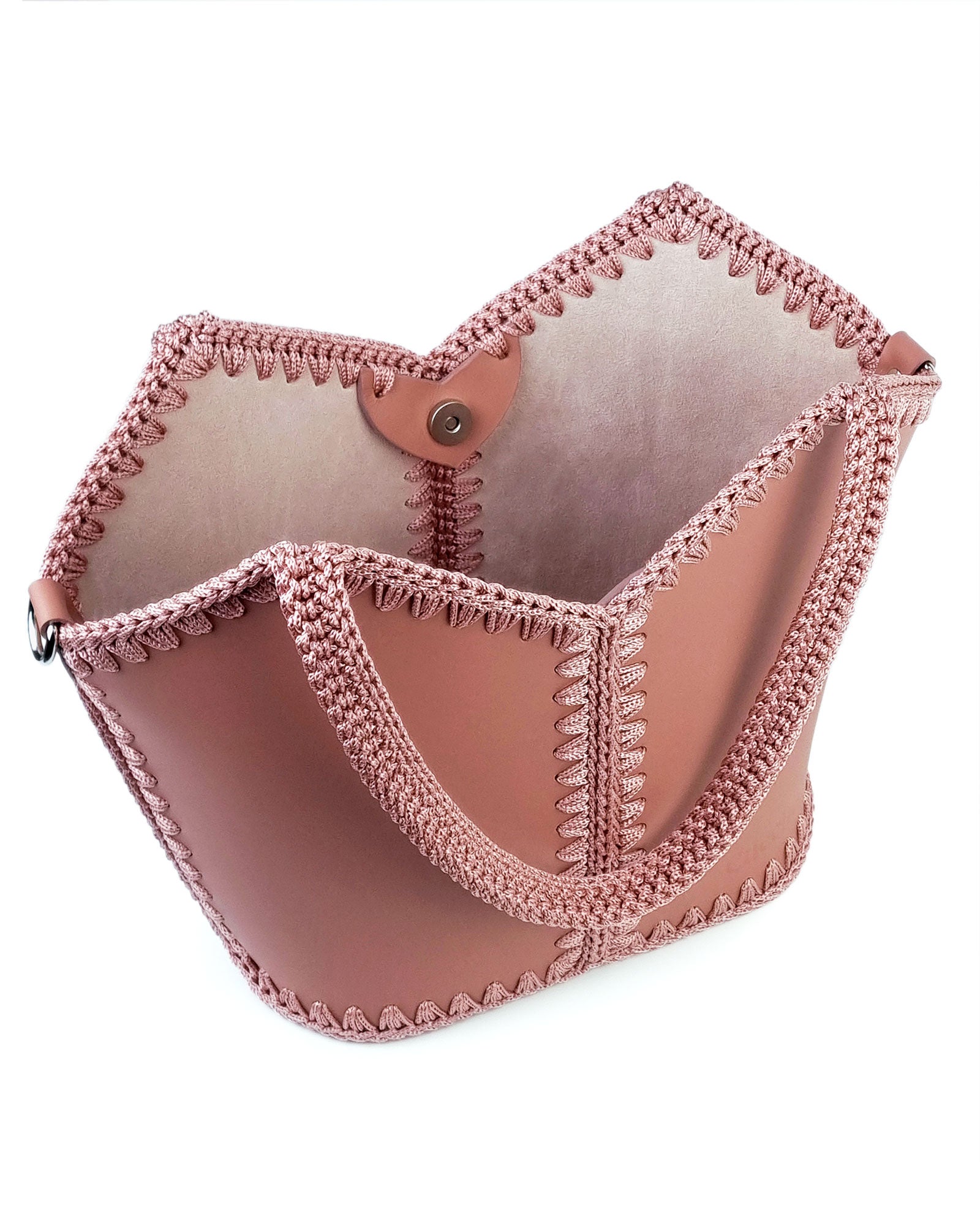 Basket Bag Natalia L Nude Pink