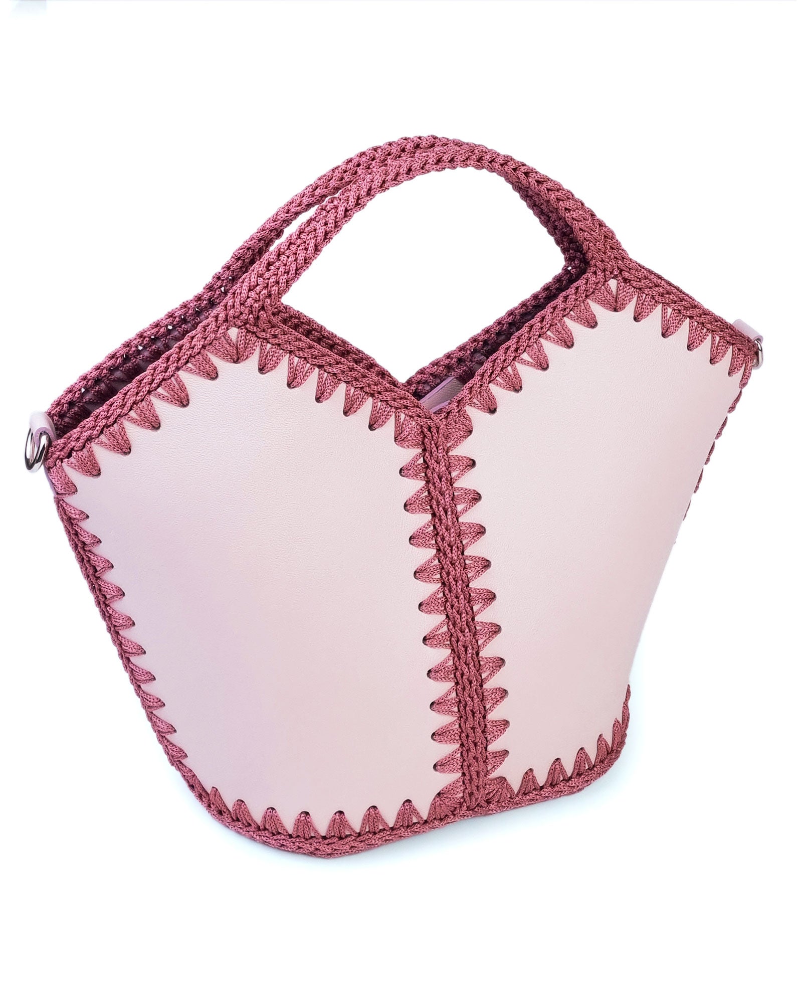 Bolso Capazo Natalia M Rosa Claro