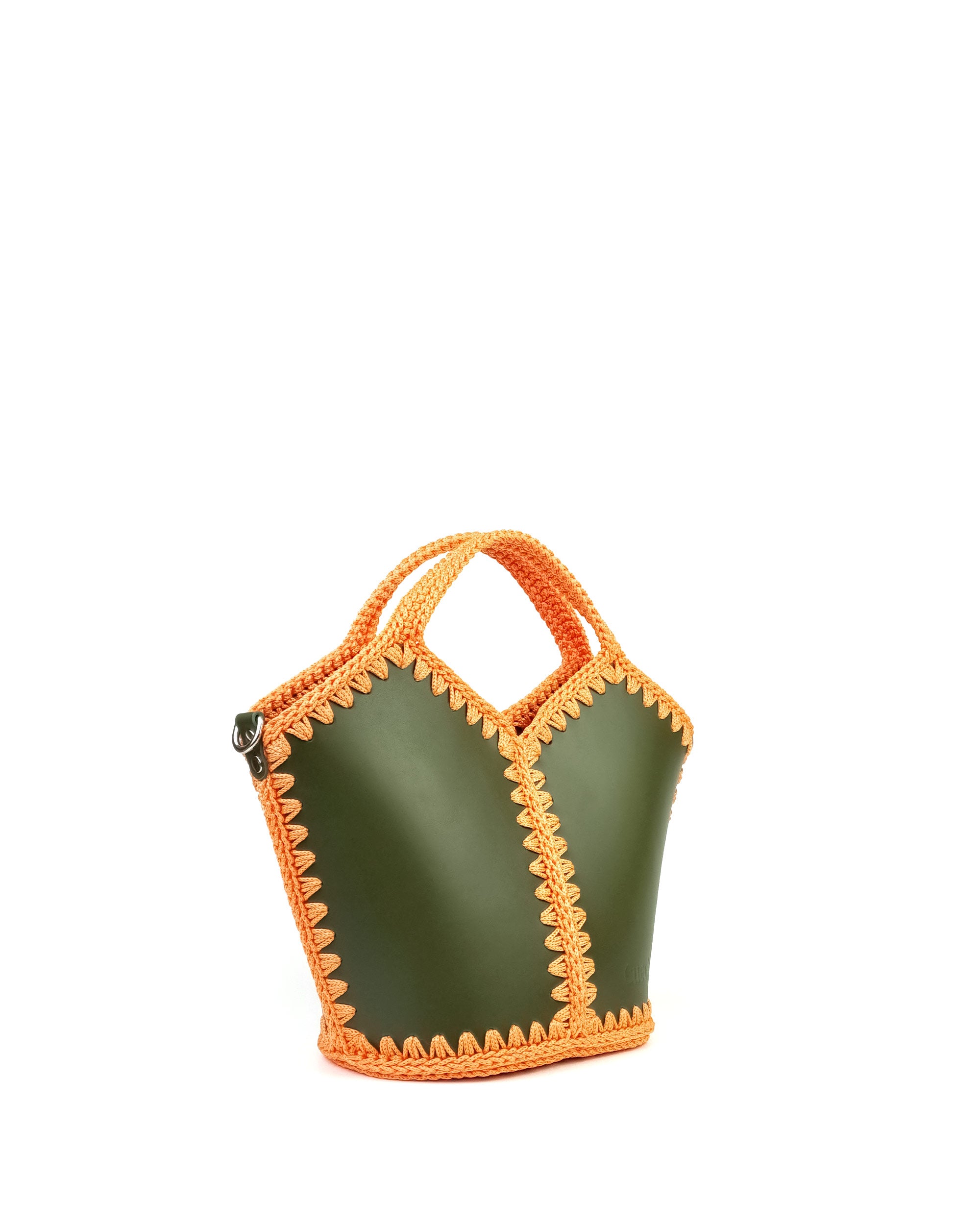 Basket Bag Natalia M Olive Green