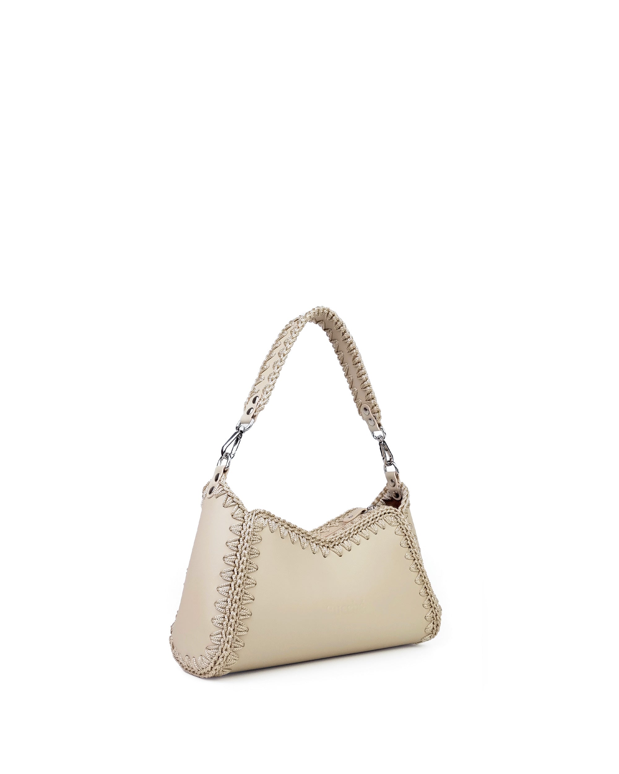 Bolso Hobo Nina M Beige