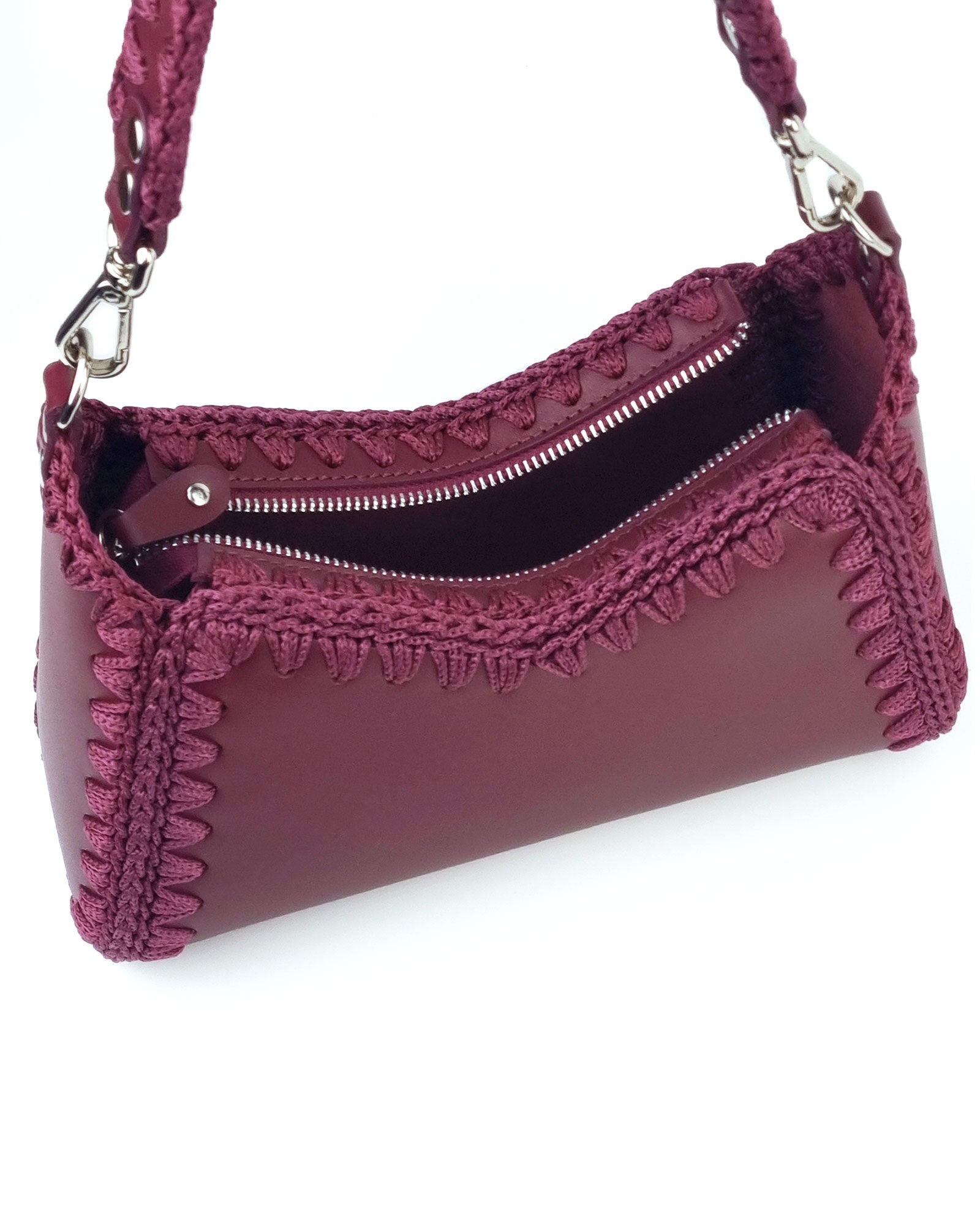 Hobo Bag Nina S Bordeaux
