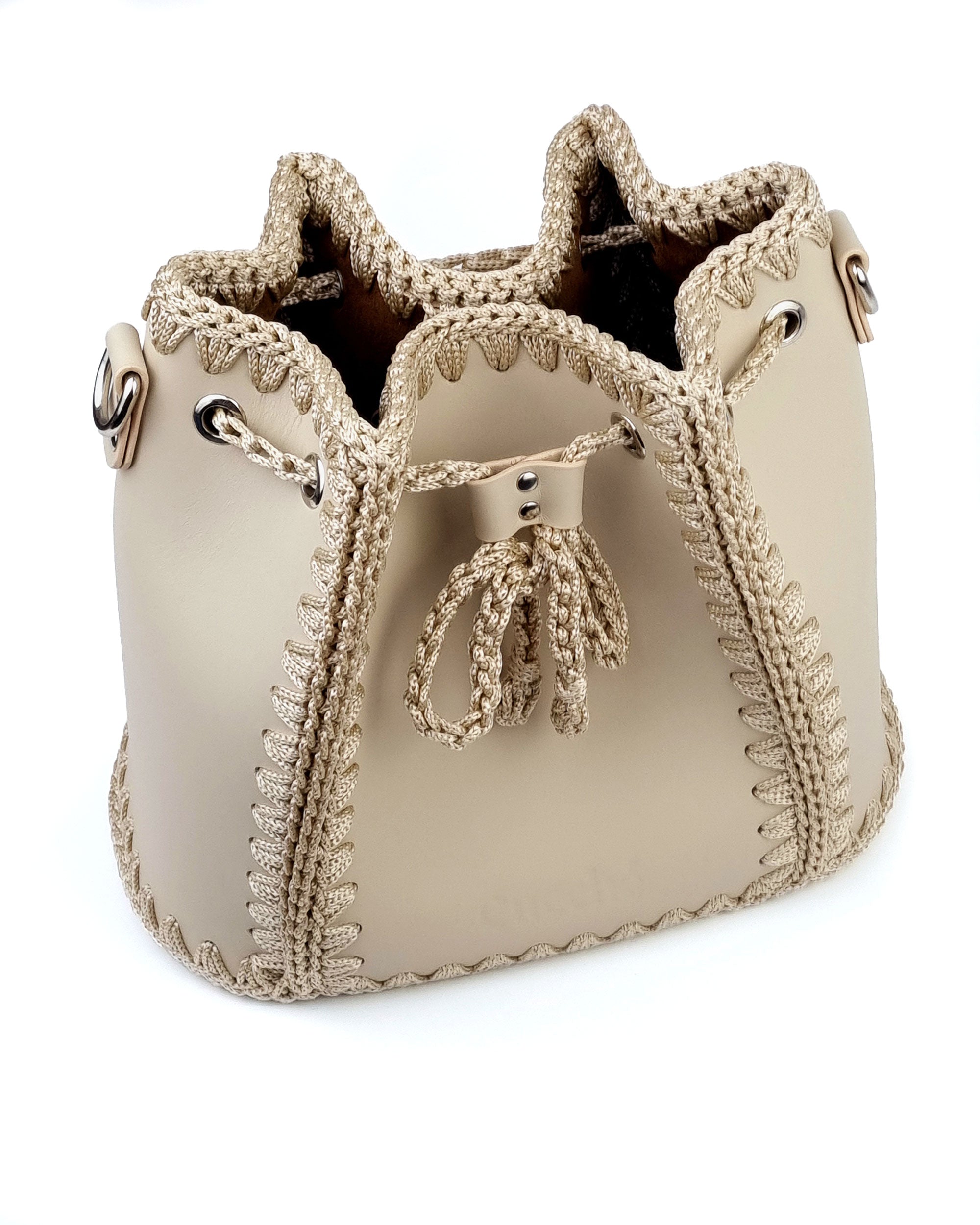 Bucket Bag Olga L Beige