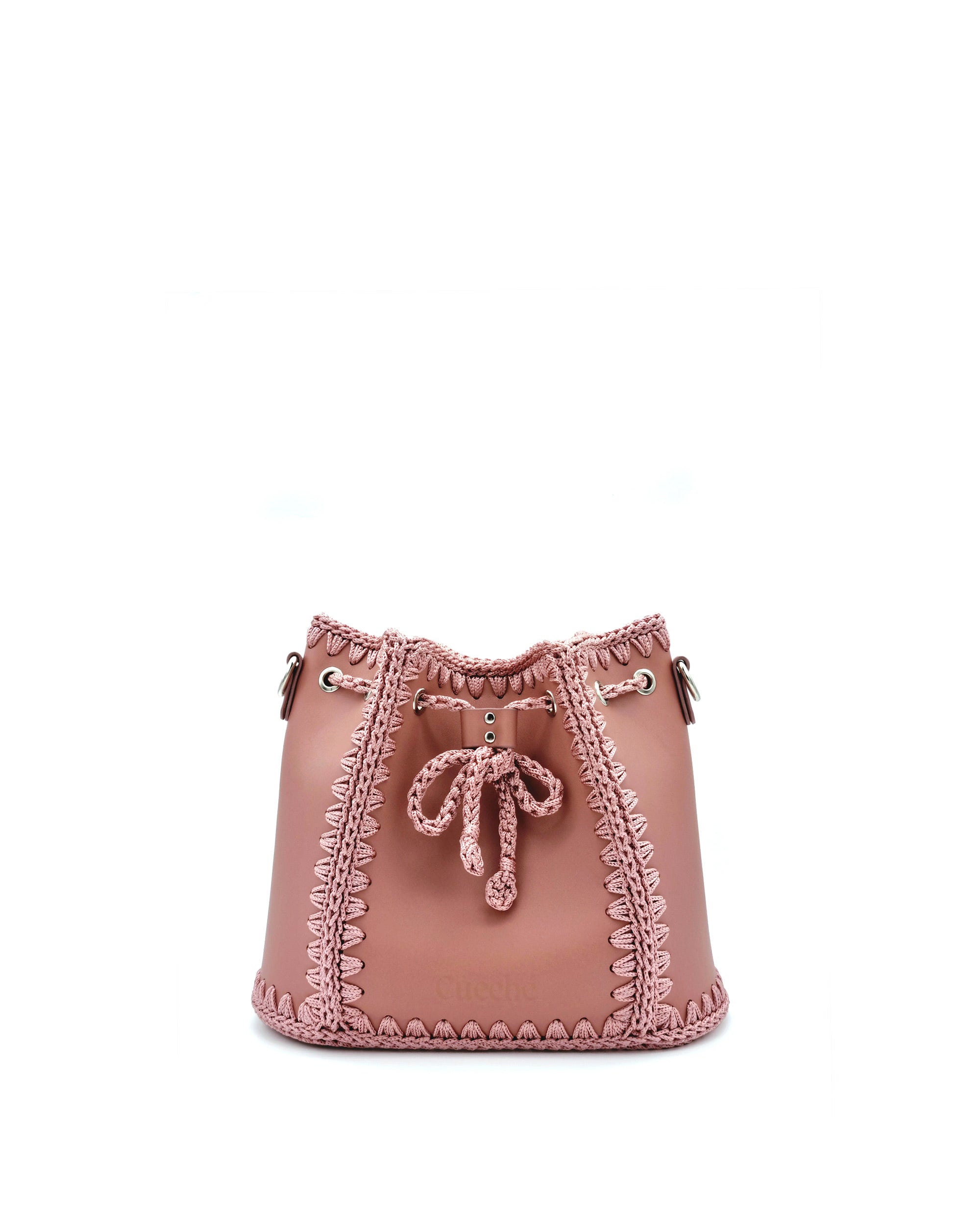 Bolso Bombonera Olga L Rosa Nude
