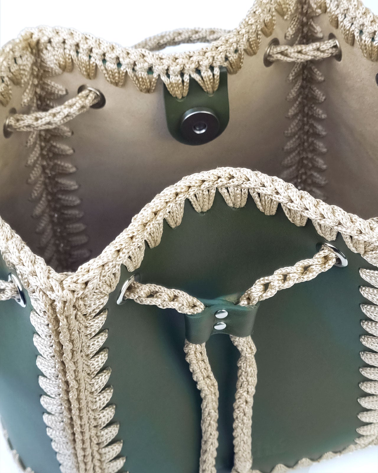 Bolso Bombonera Olga L Verde