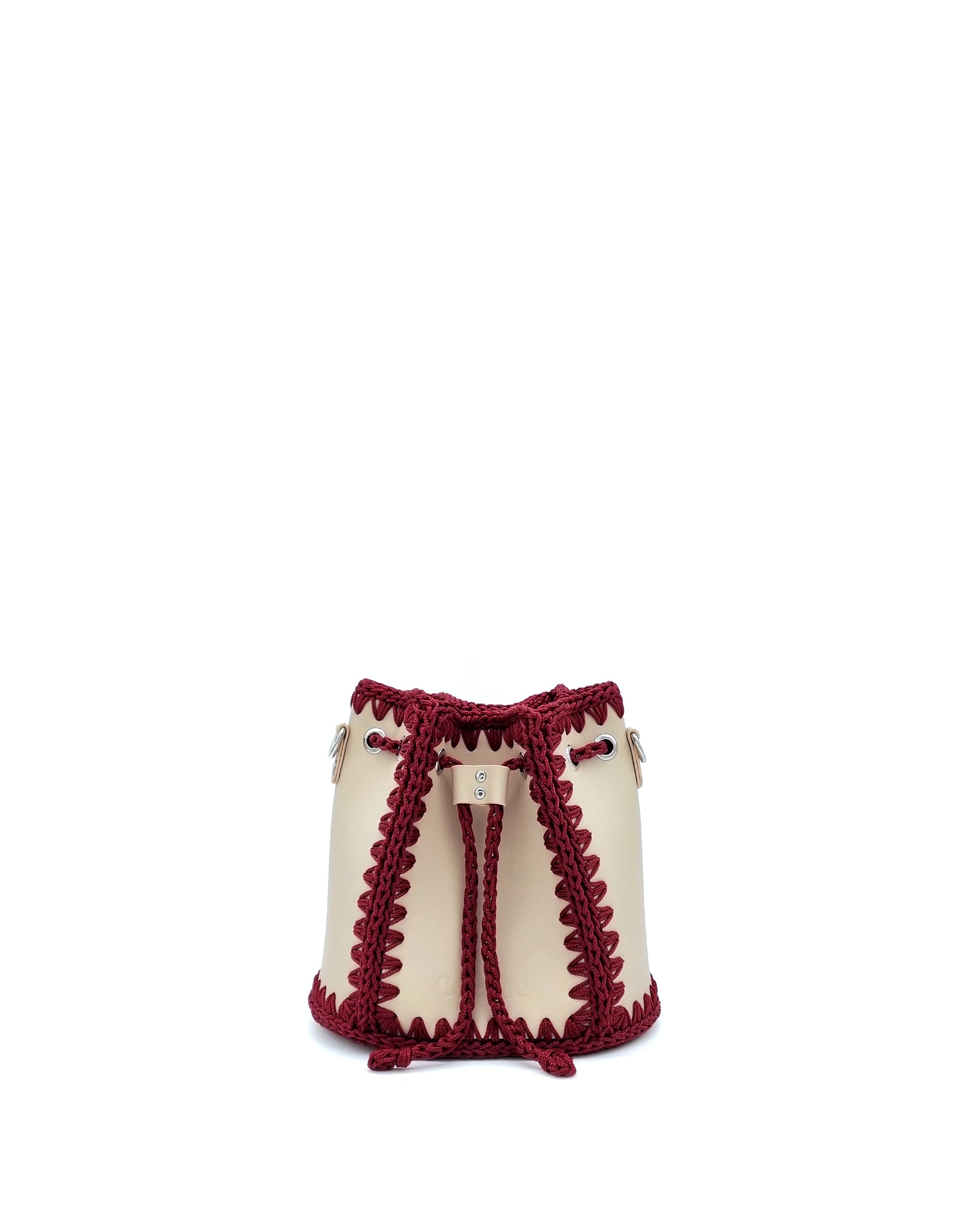 Bolso Bombonera Olga M Beige