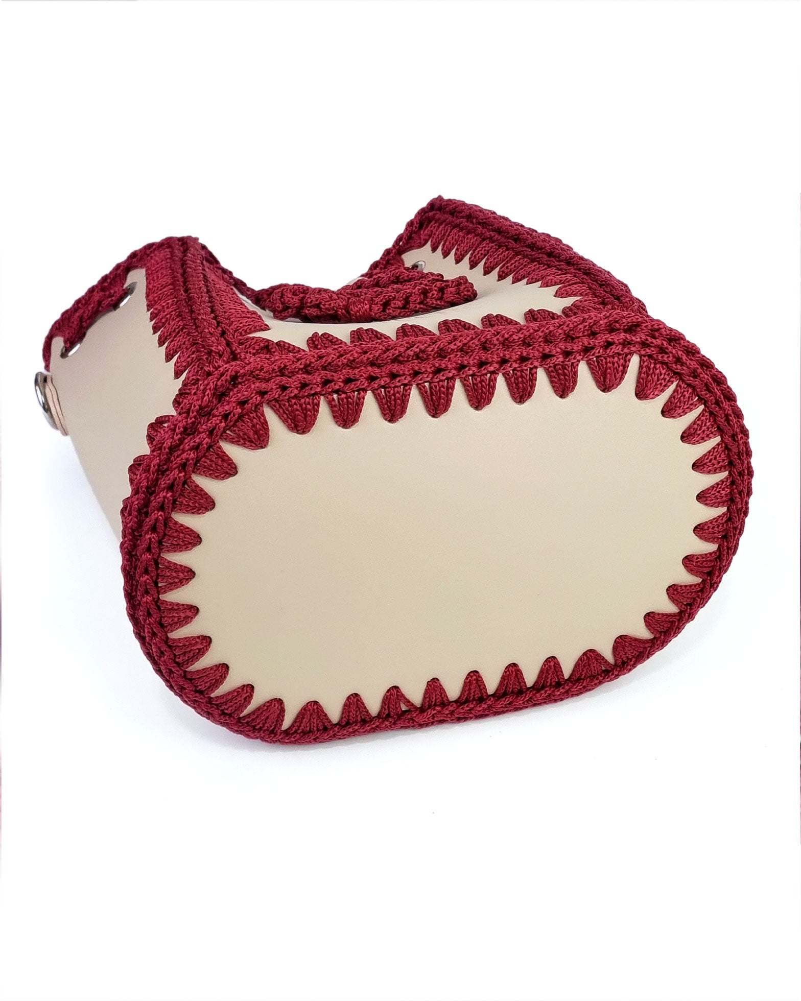 Bolso Bombonera Olga M Beige