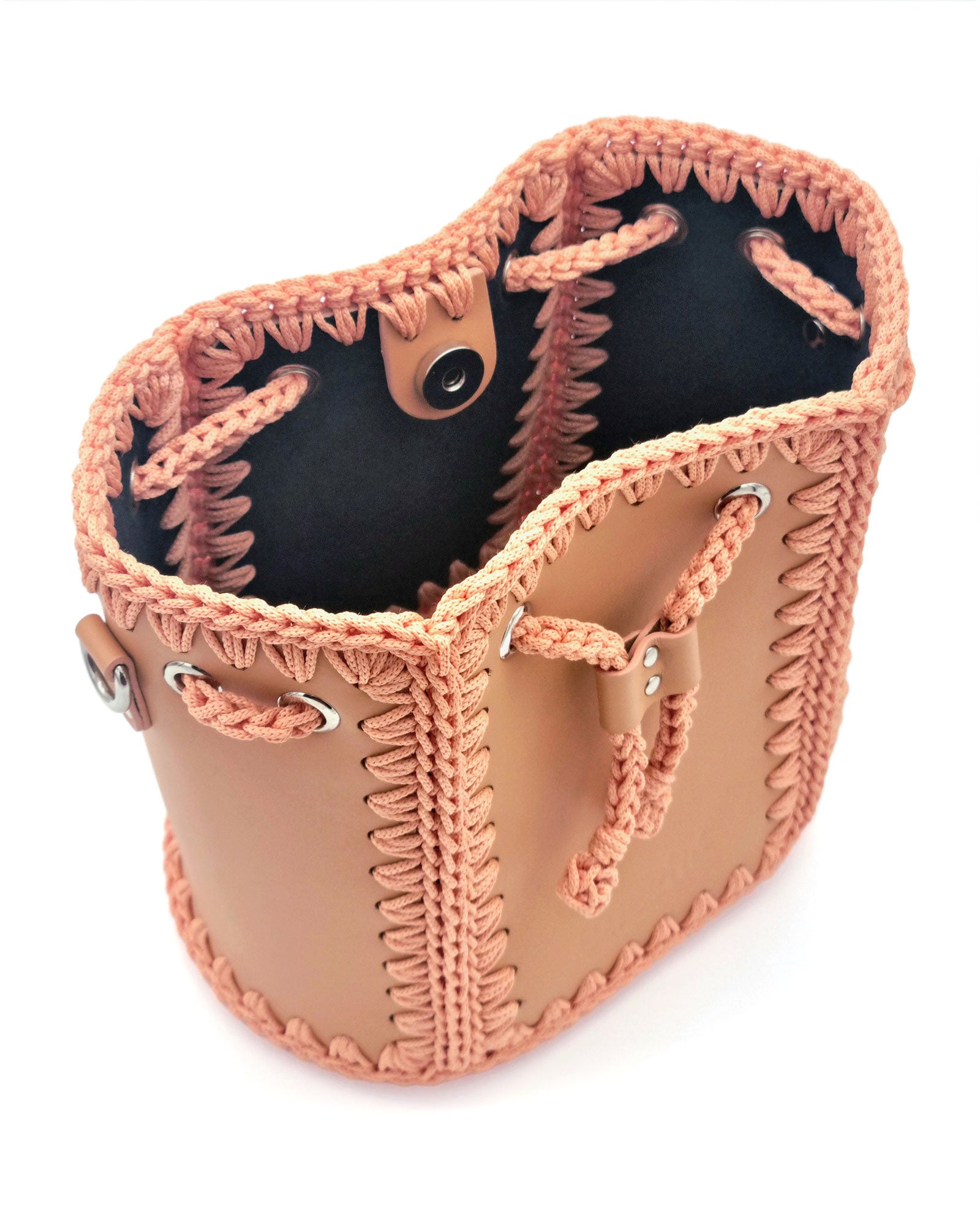 Bolso Bombonera Olga M Peach