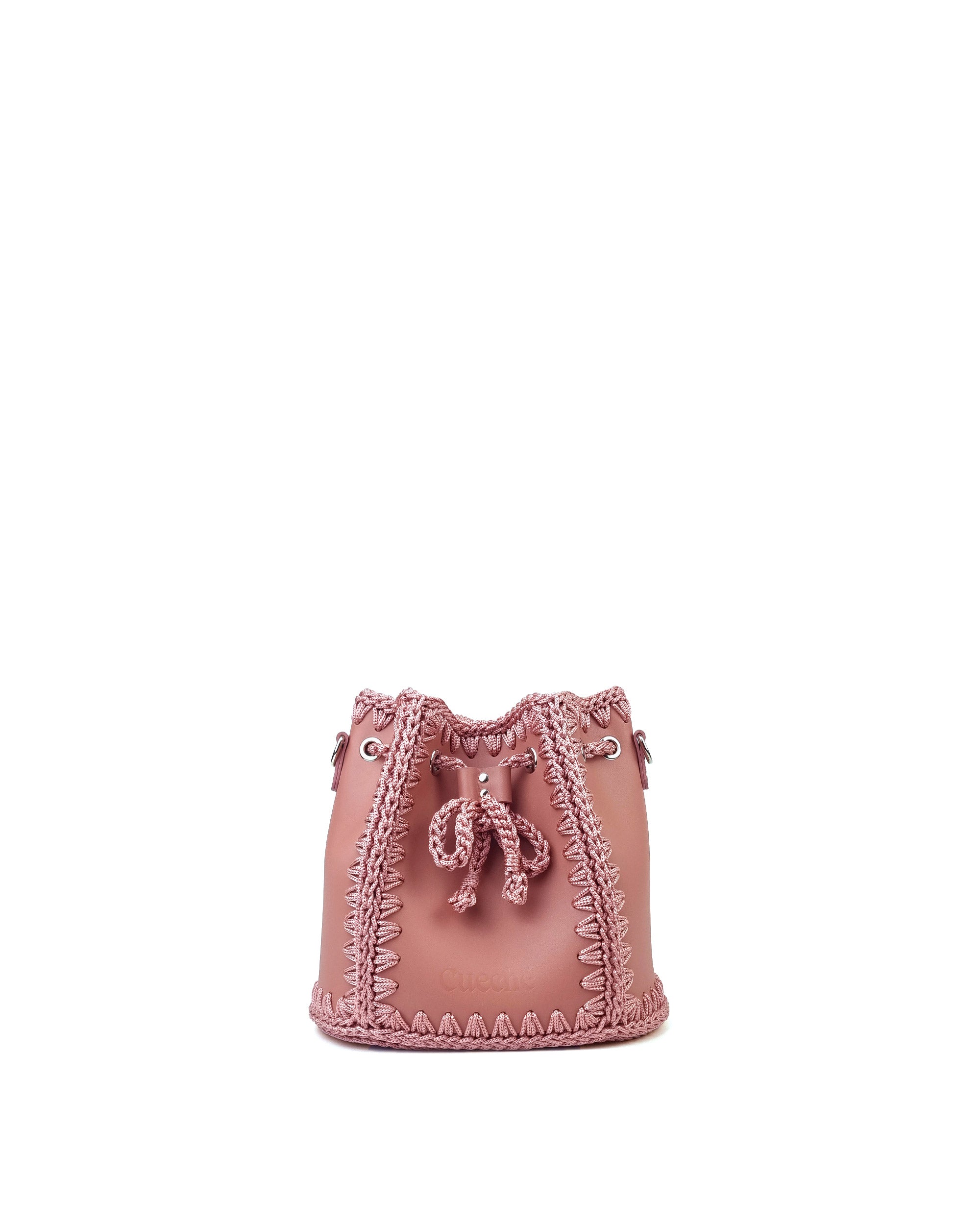 Bucket Bag Olga M nude pink