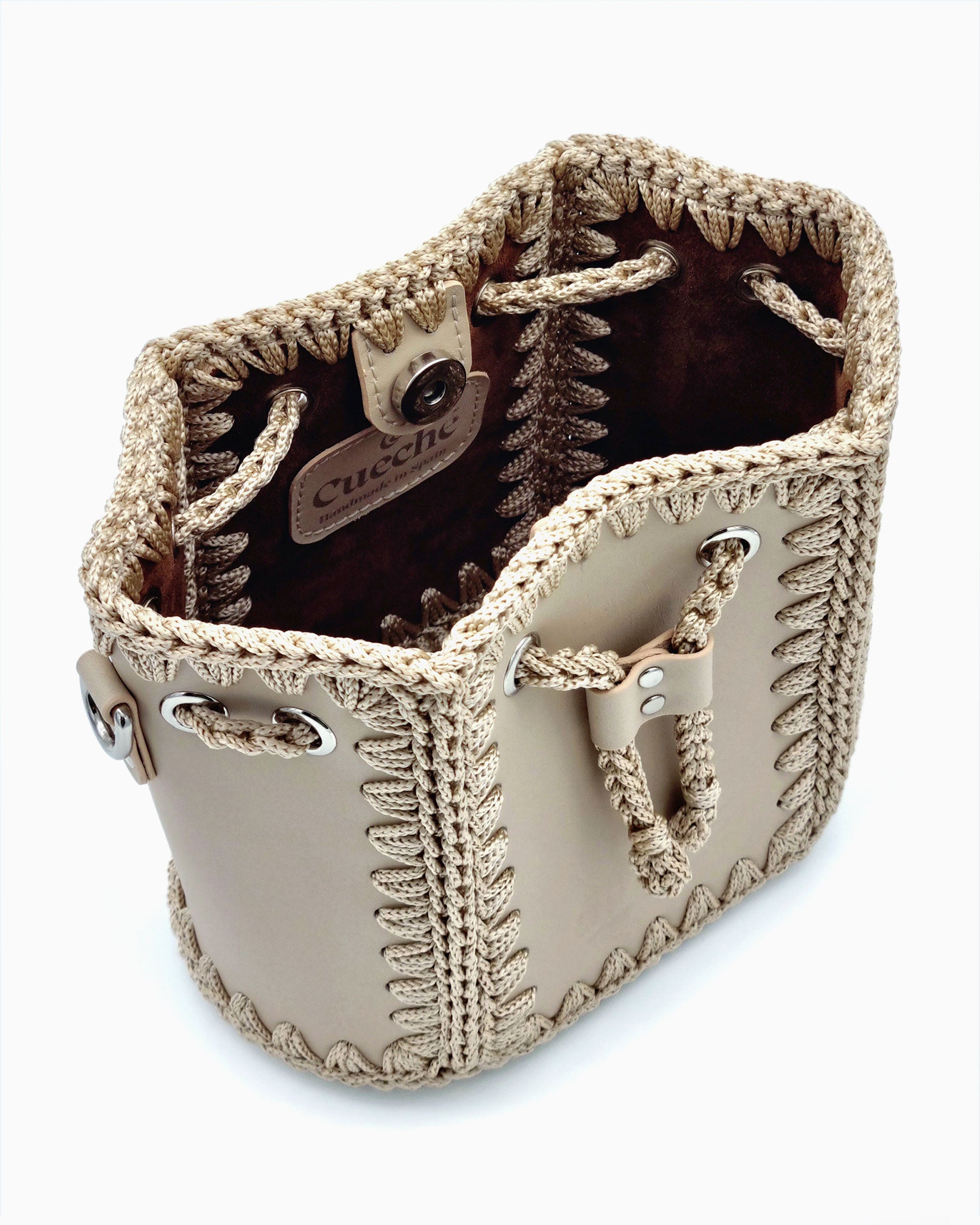 Bucket bag Olga S Beige