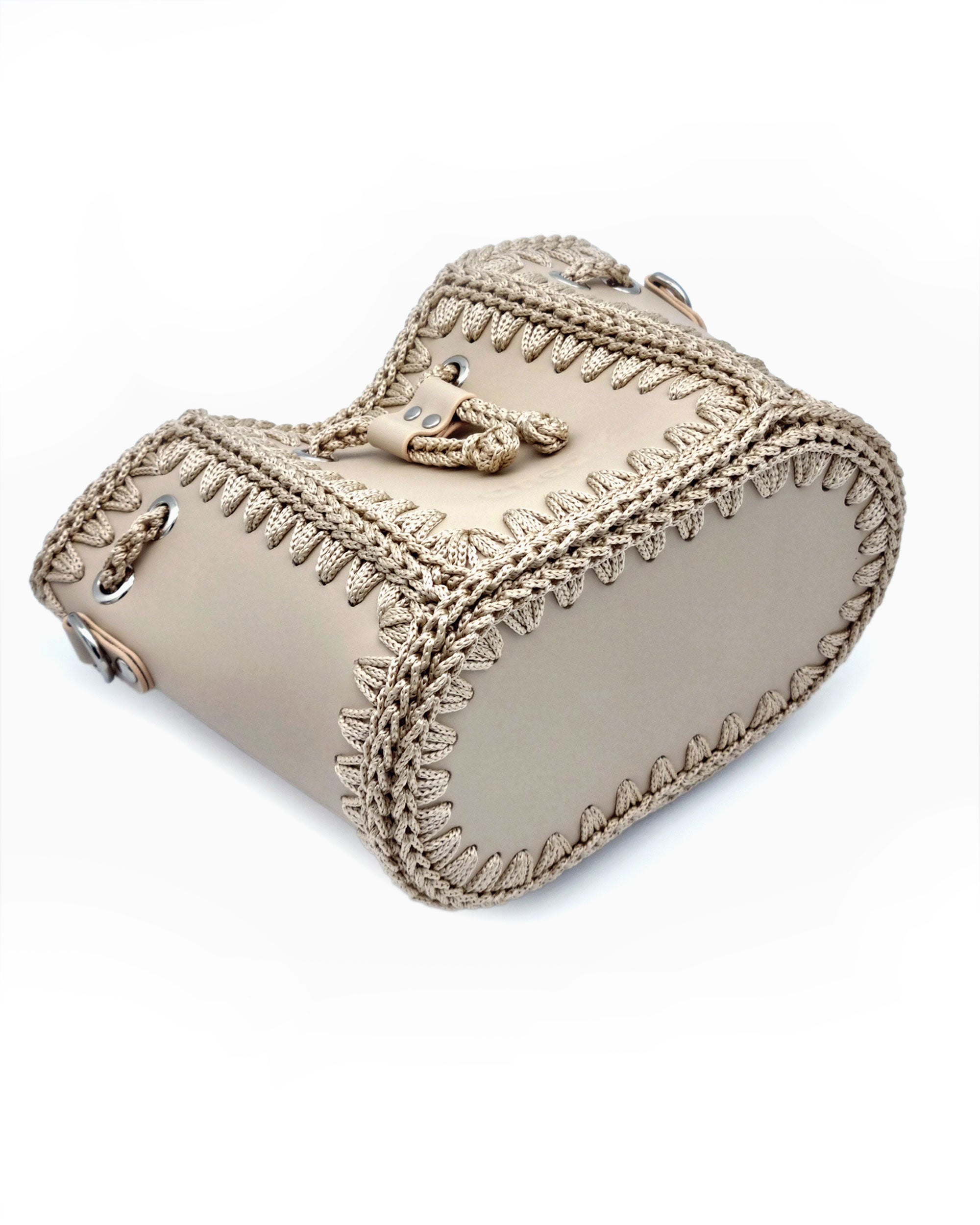 Bucket bag Olga S Beige