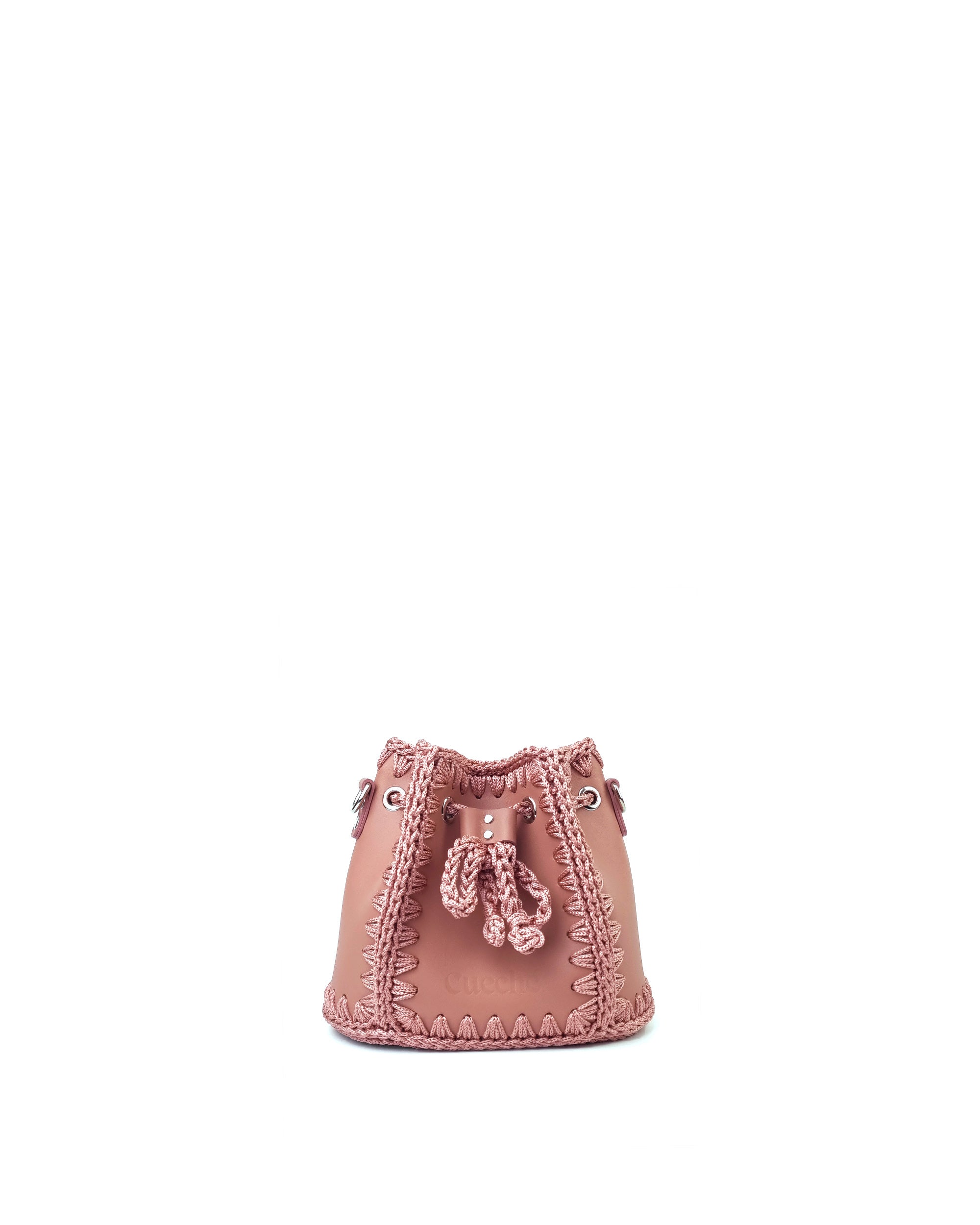 Bolso Bombonera Olga S Rosa Nude