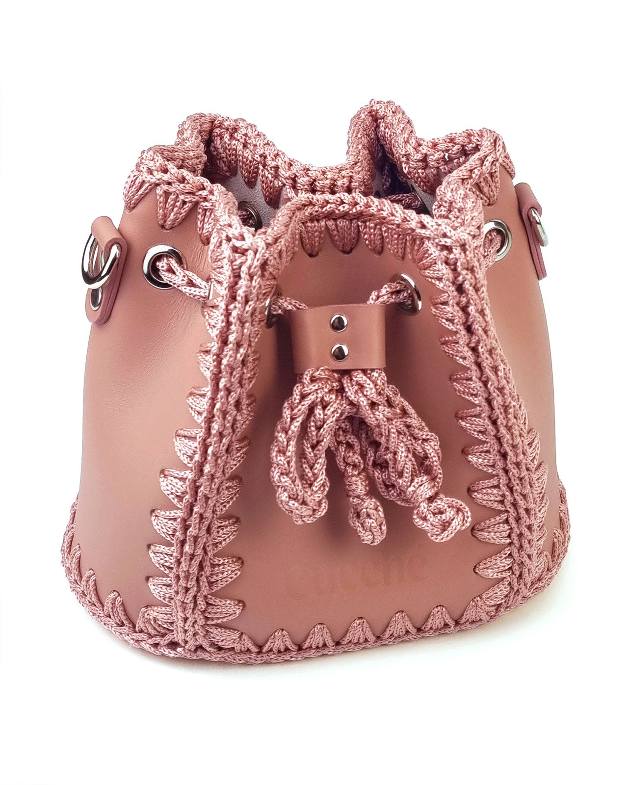 Bolso Bombonera Olga S Rosa Nude