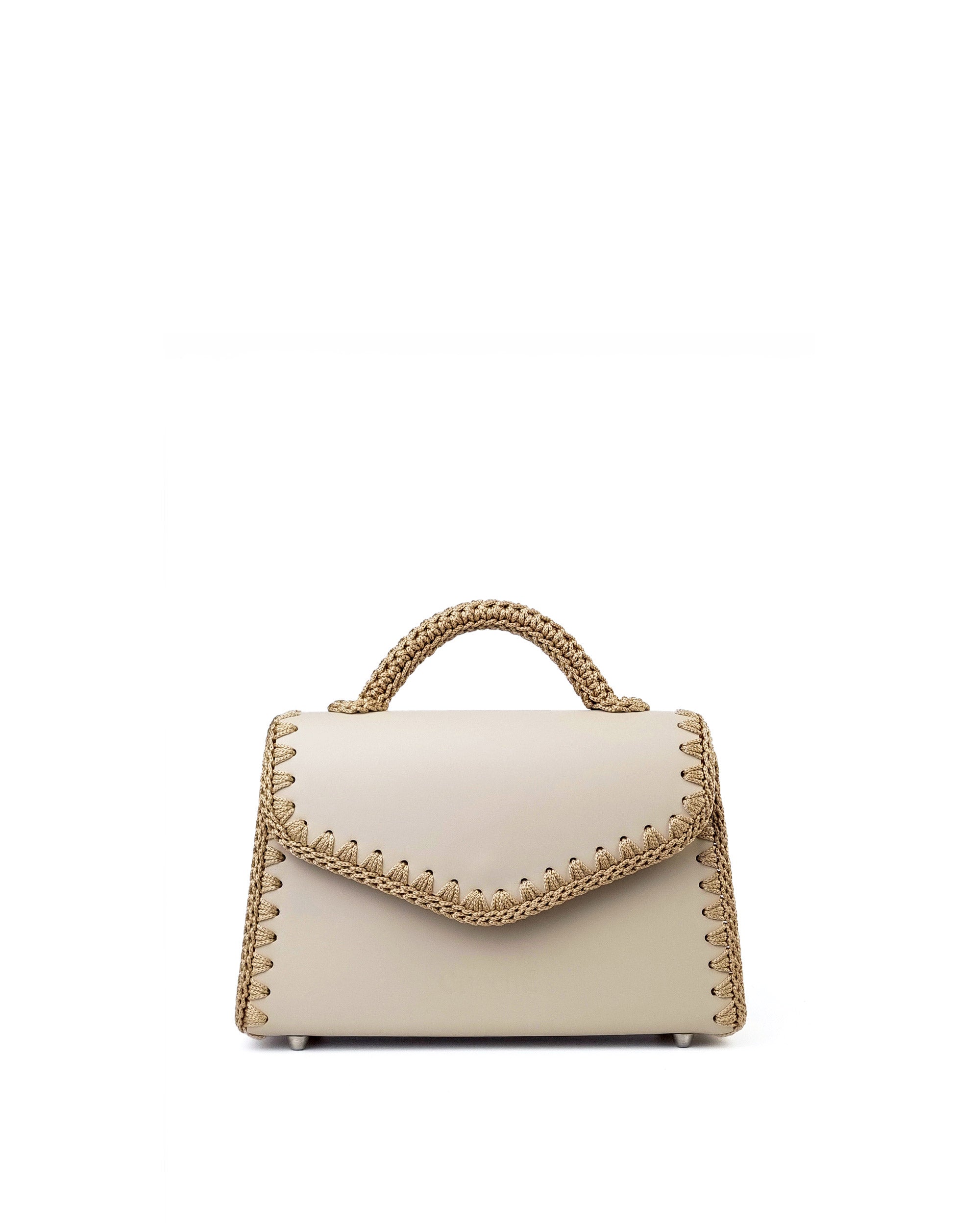 Bolso Satchel Sofia M Beige
