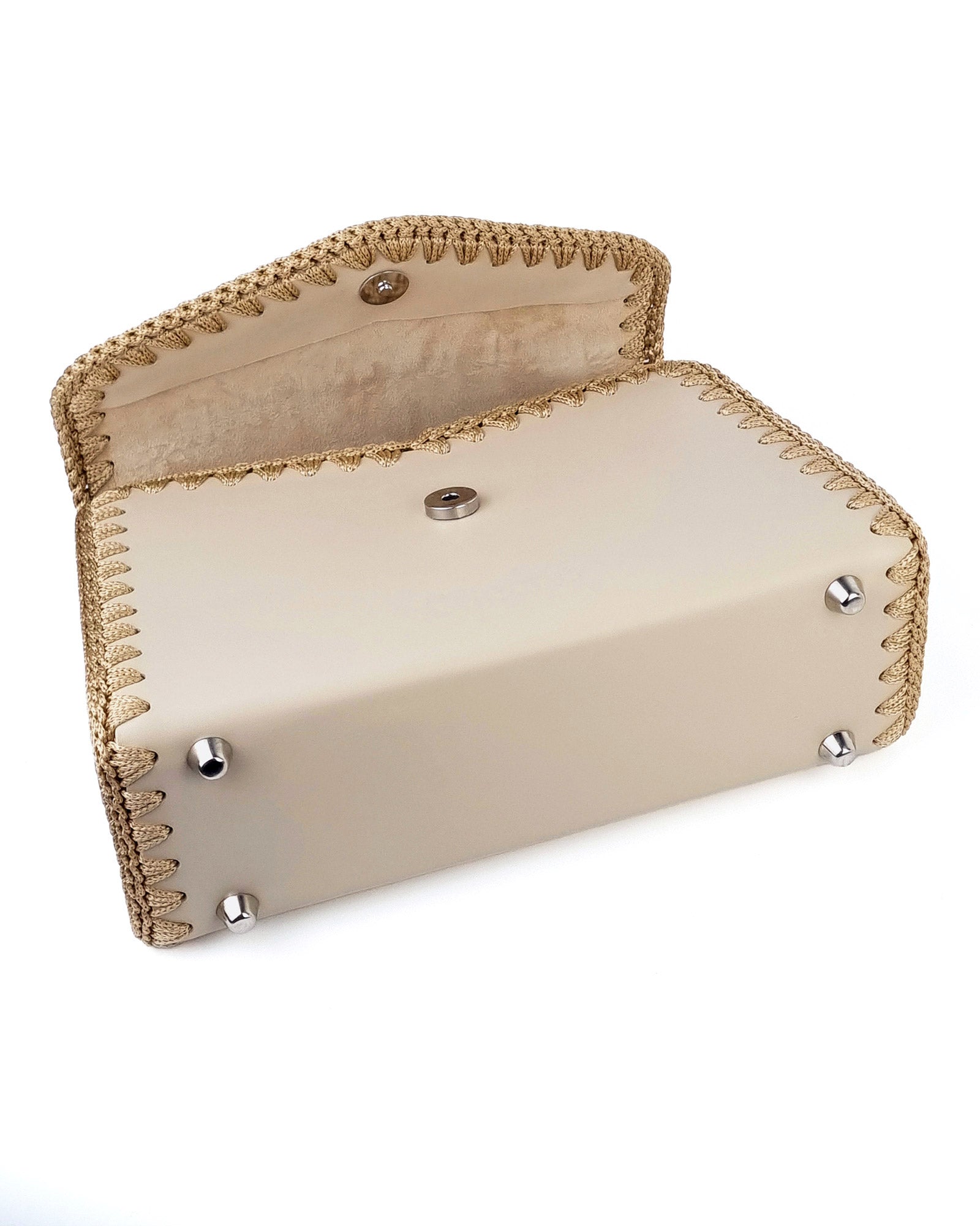 Satchel Bag Sofia M Beige