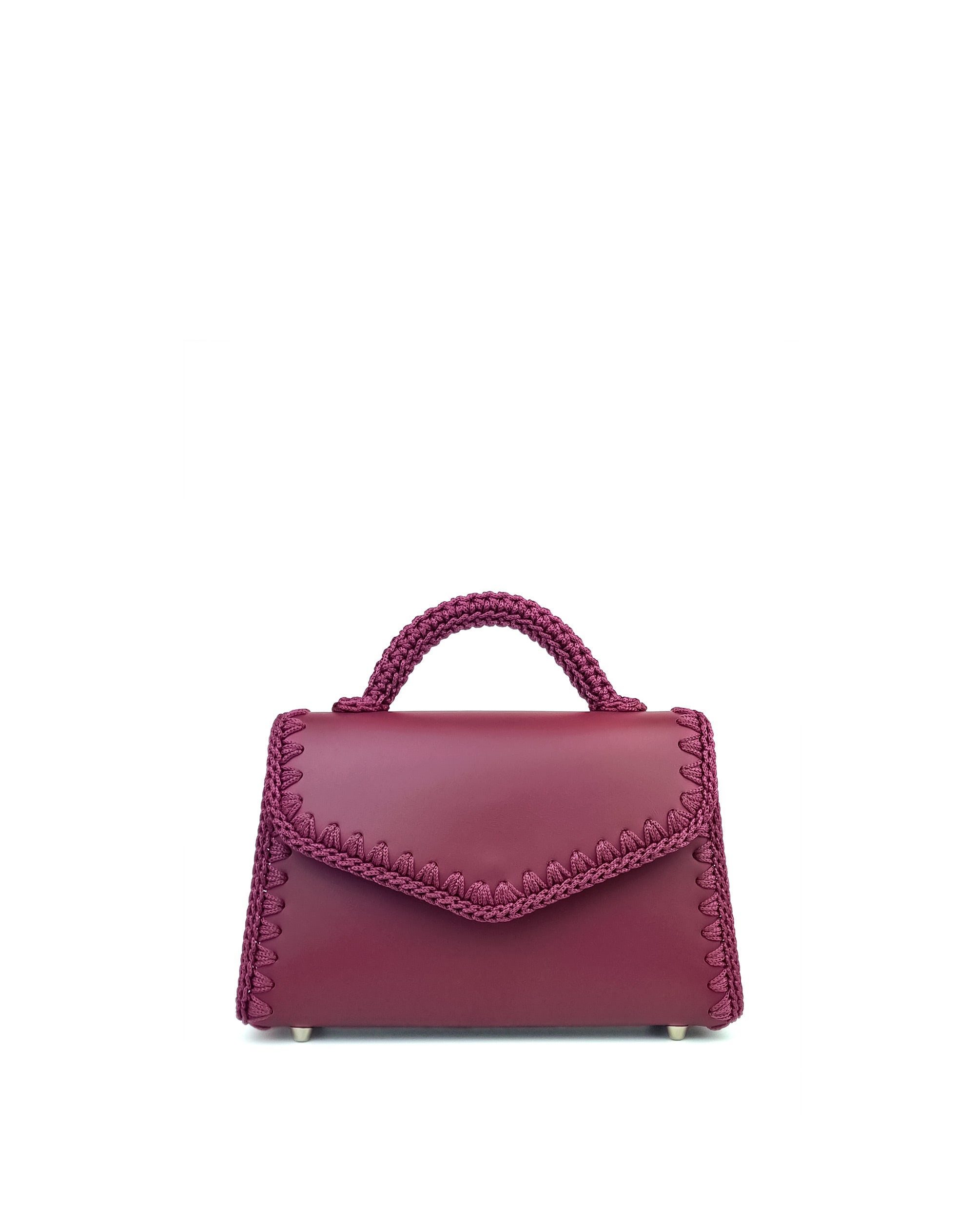Satchel Bag Sofia M Bordeaux