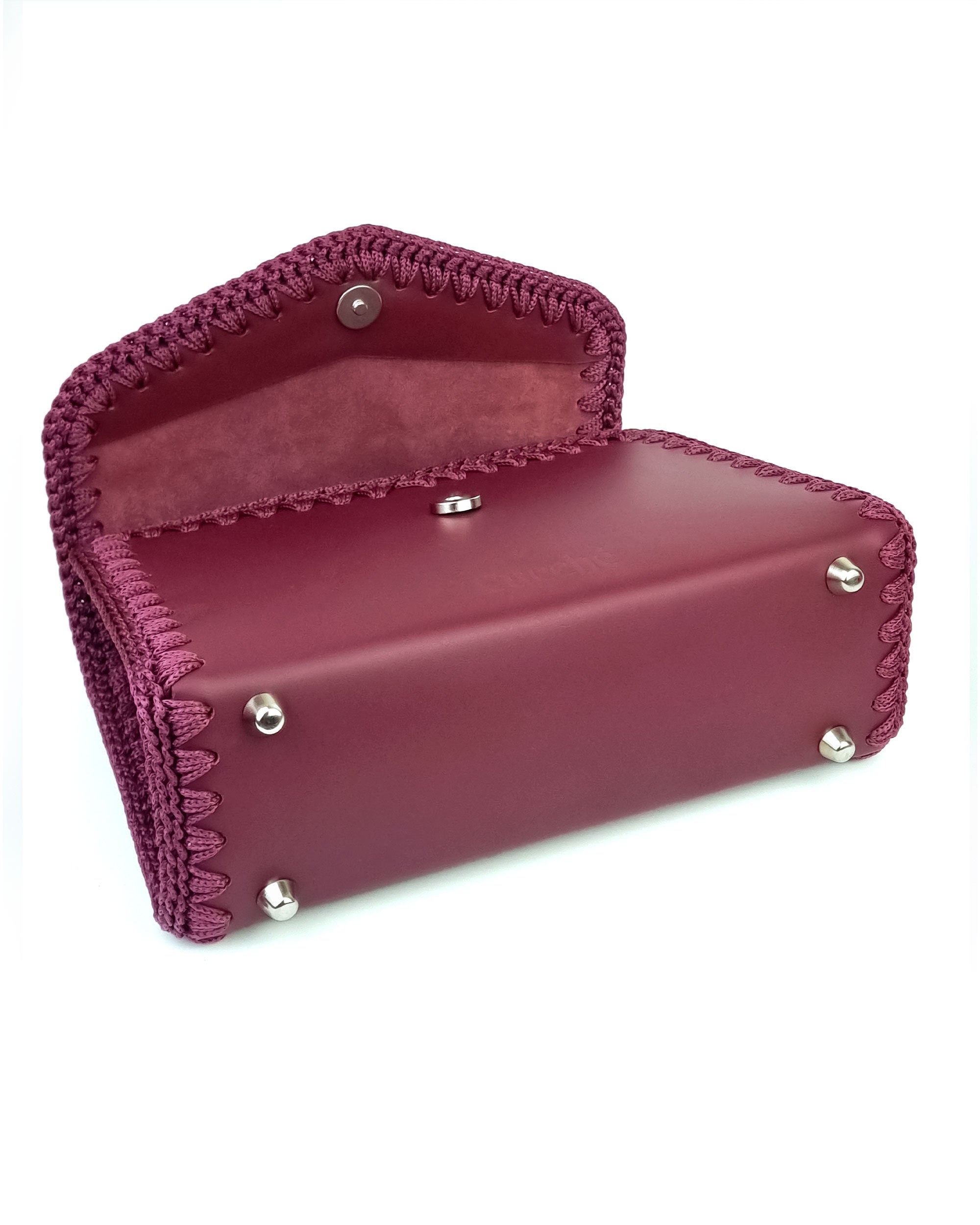 Satchel Bag Sofia M Bordeaux