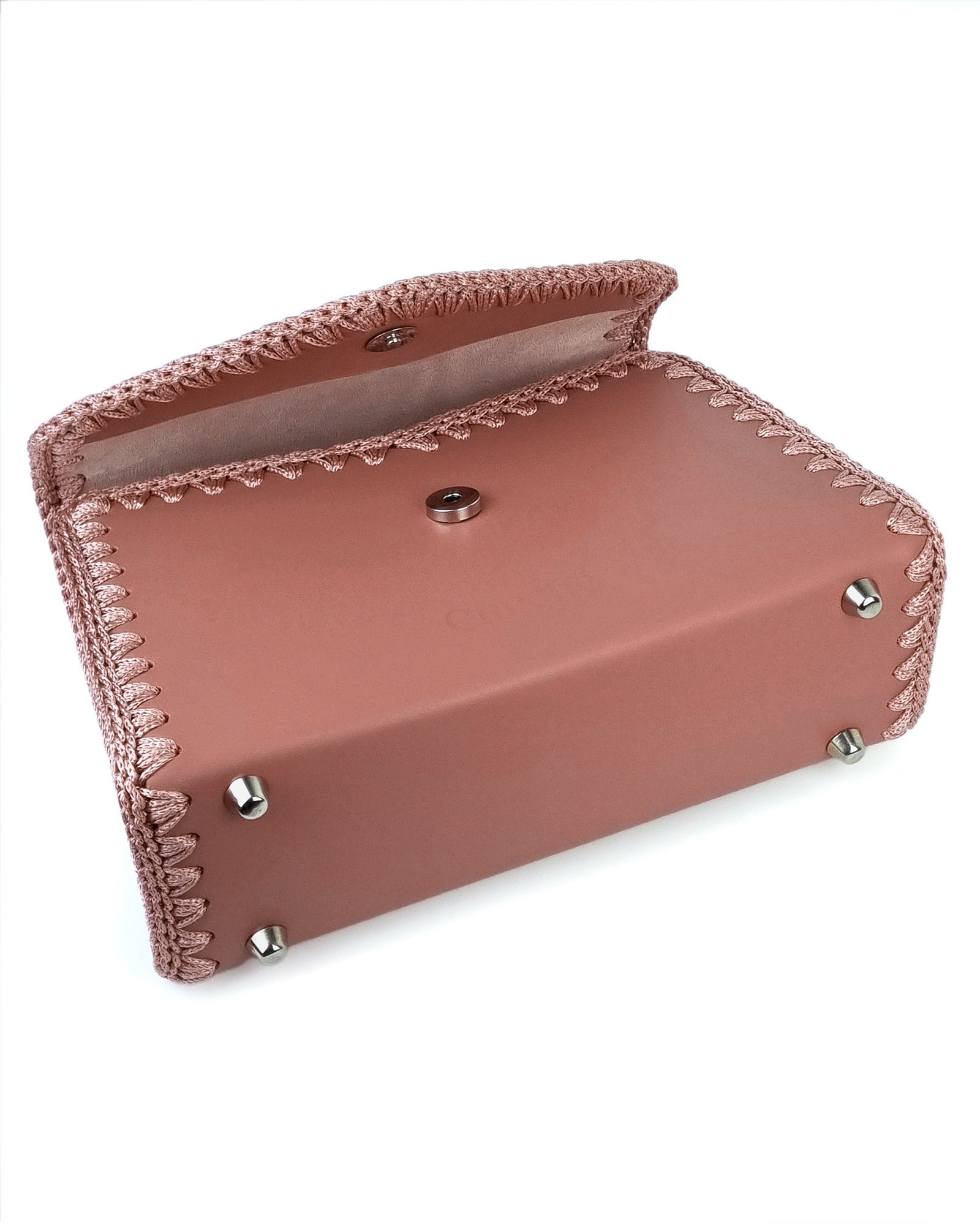 Satchel Bag Sofia M Nude Pink