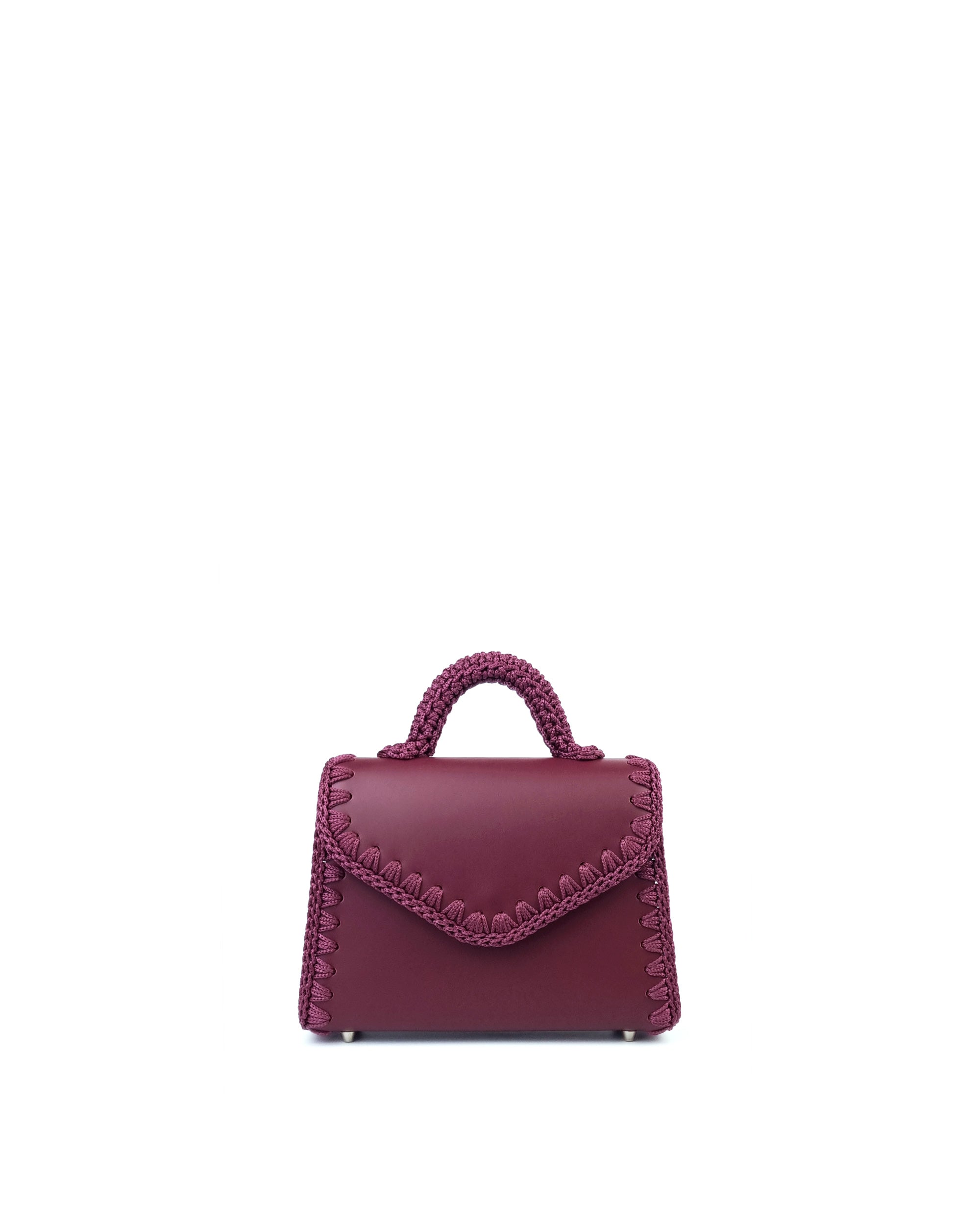 Bolso Satchel Sofia S Burdeos