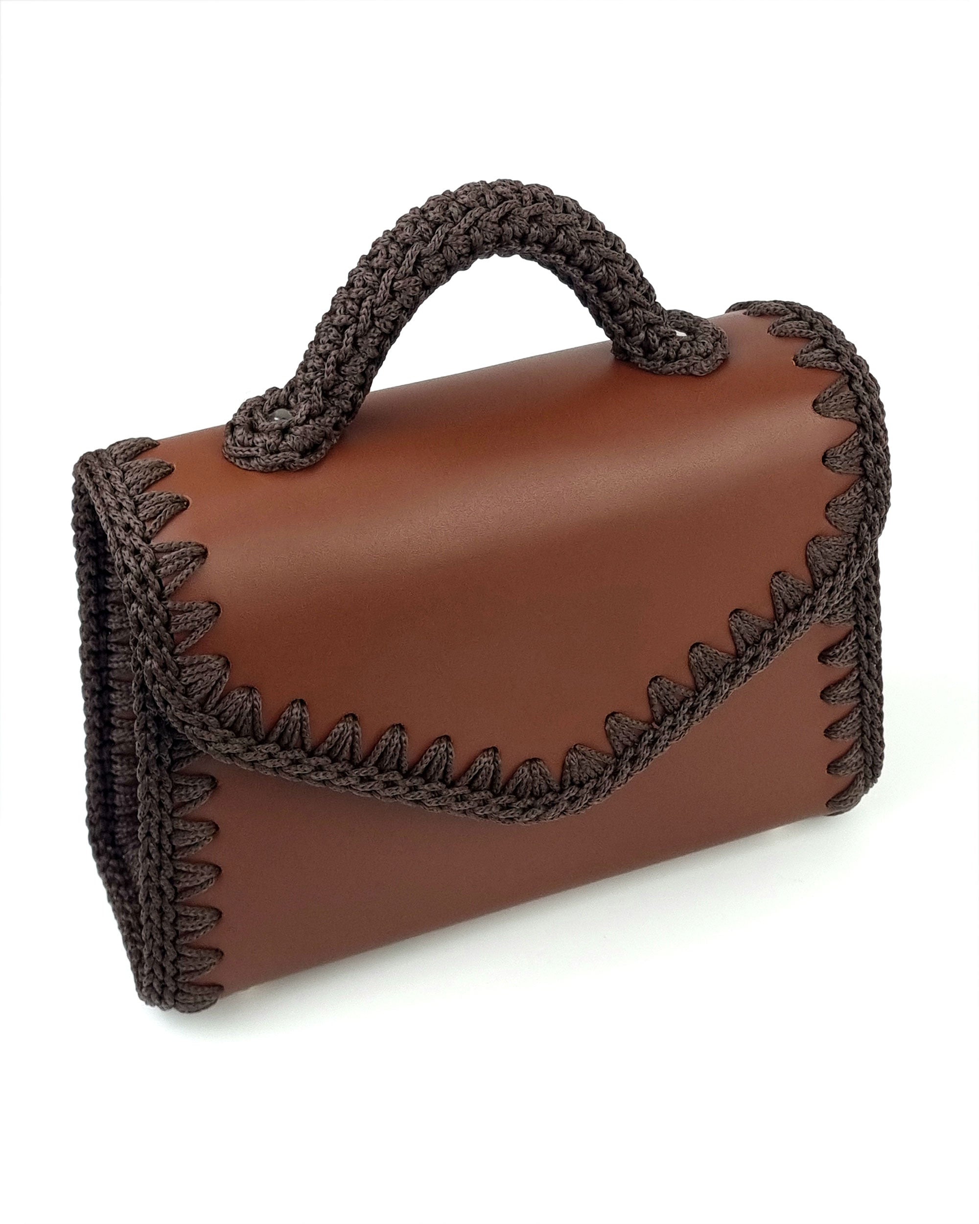 Satchel Bag Sofia S Brown