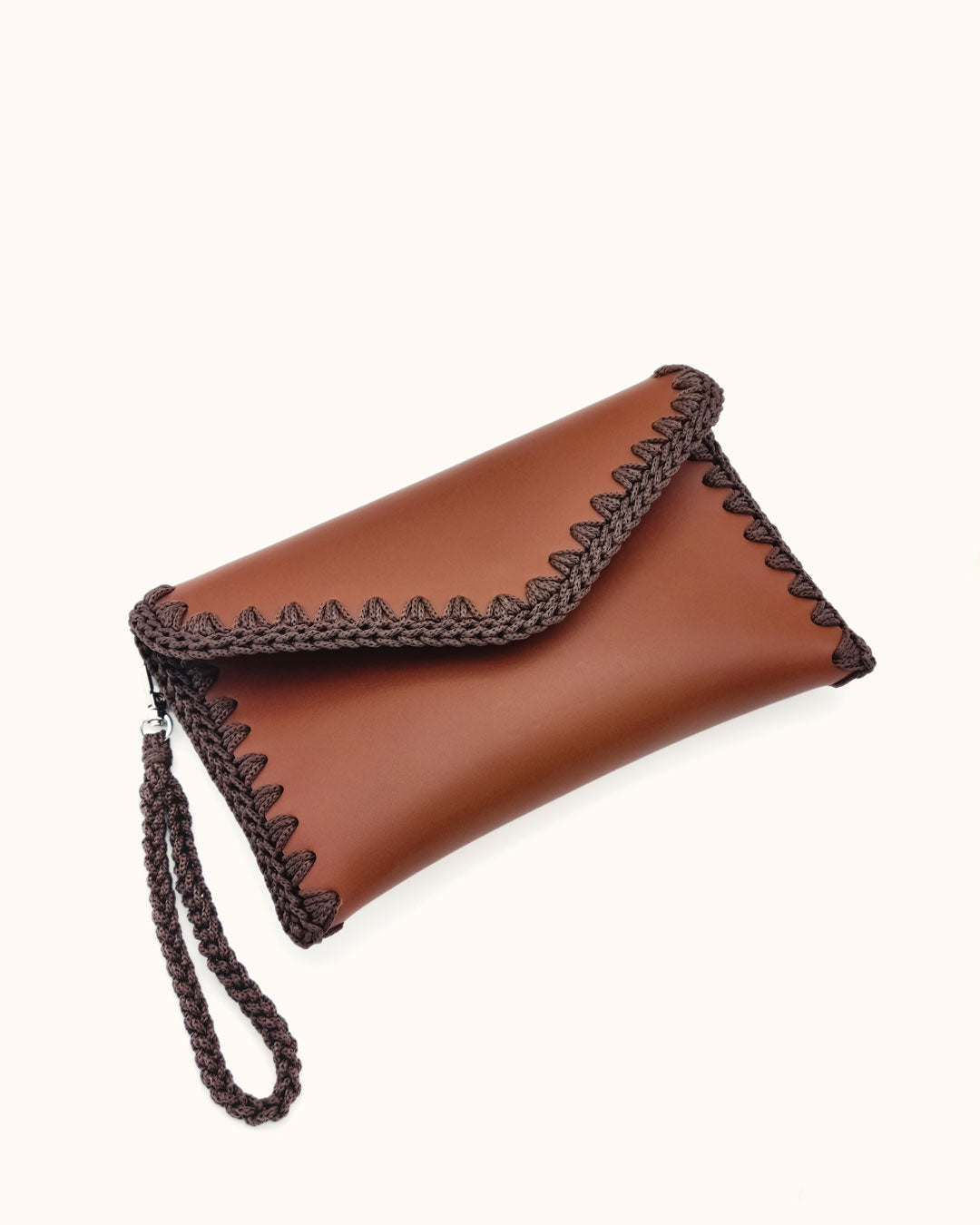 Bolso Clutch Sofia S Marrón