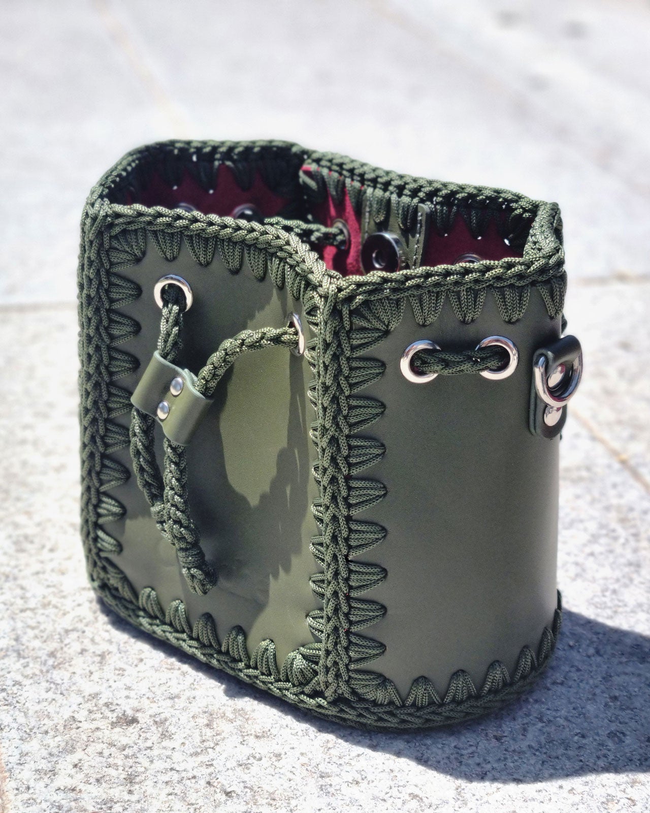 Bolso Bombonera Olga S Verde