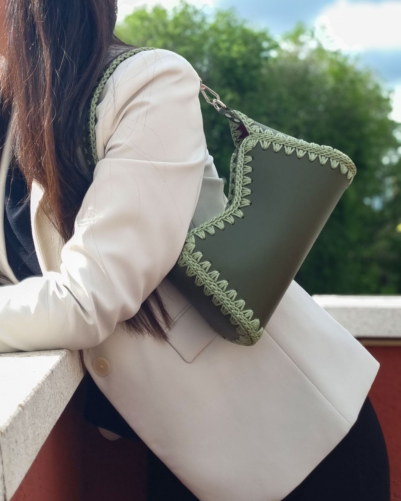 Bolso Hobo Nina S Verde