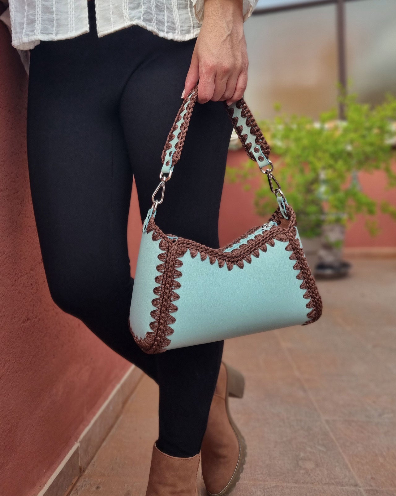 Hobo Bag Nina S Aqua
