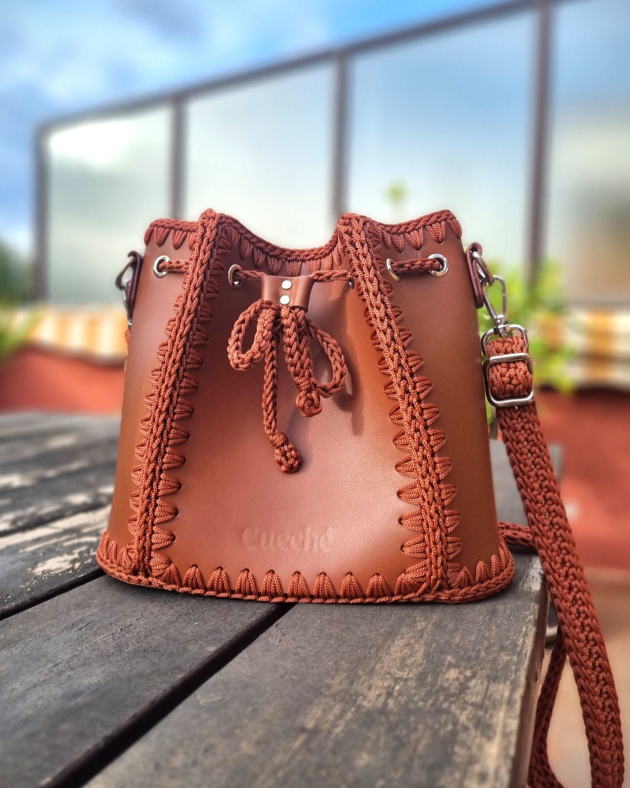 Bucket Bag Olga L Brown