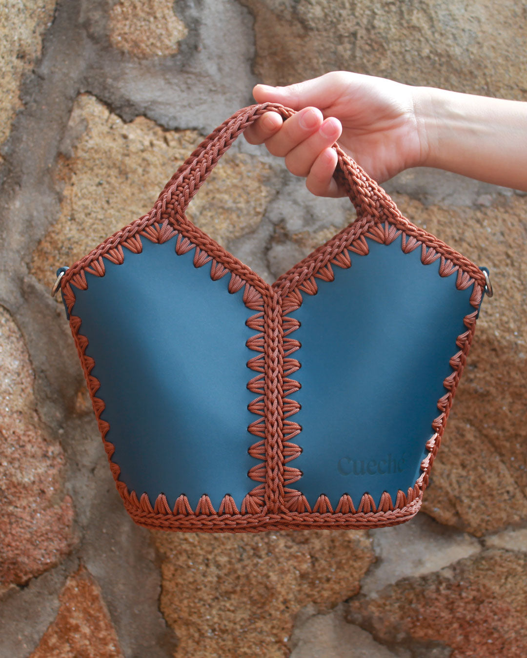 Bolso Capazo Natalia S Azul