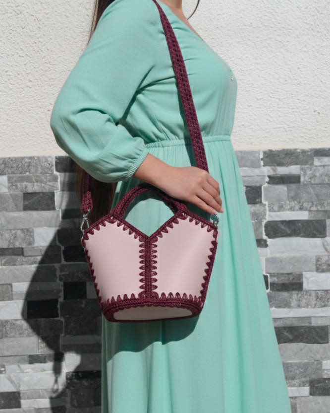 Basket Bag Natalia S Light Pink