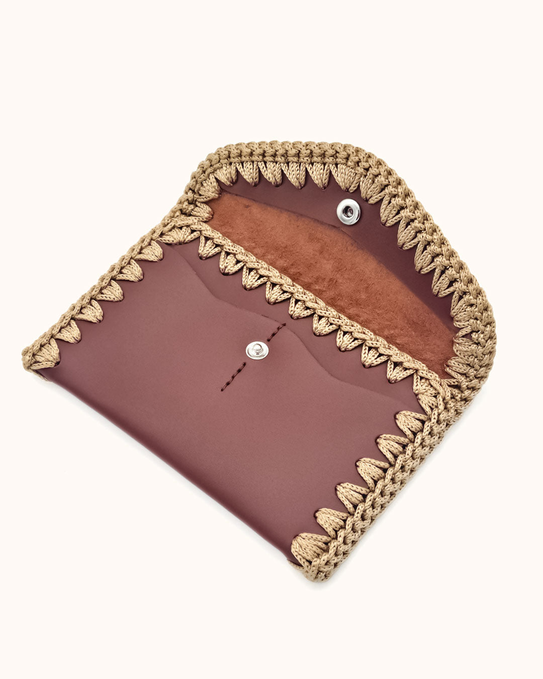Cartera de Cuero Marrón