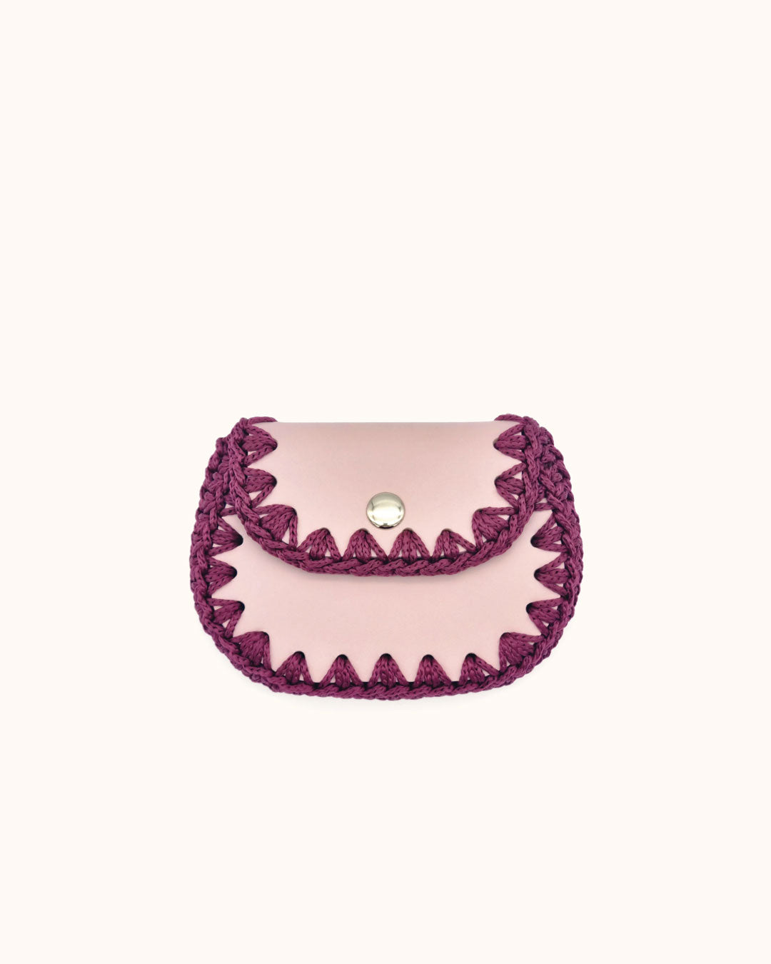 Light Pink Leather Coin Purse
