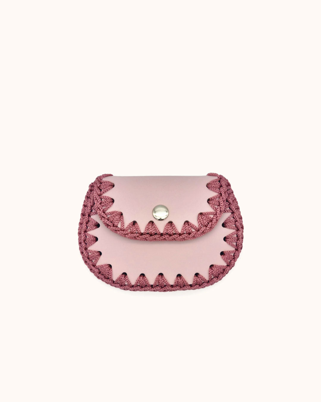 Light Pink Leather Coin Purse