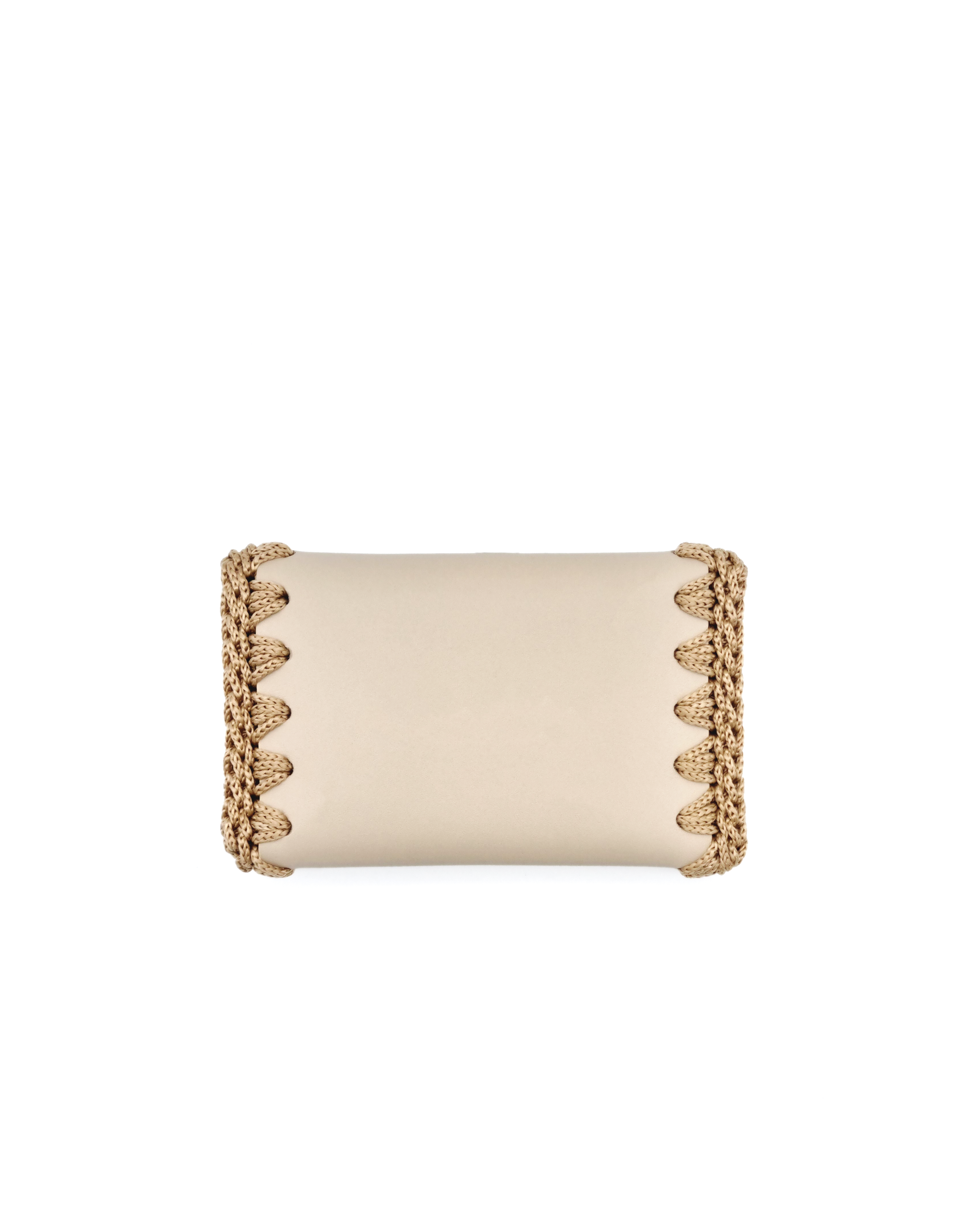 Monedero Tarjetero Beige