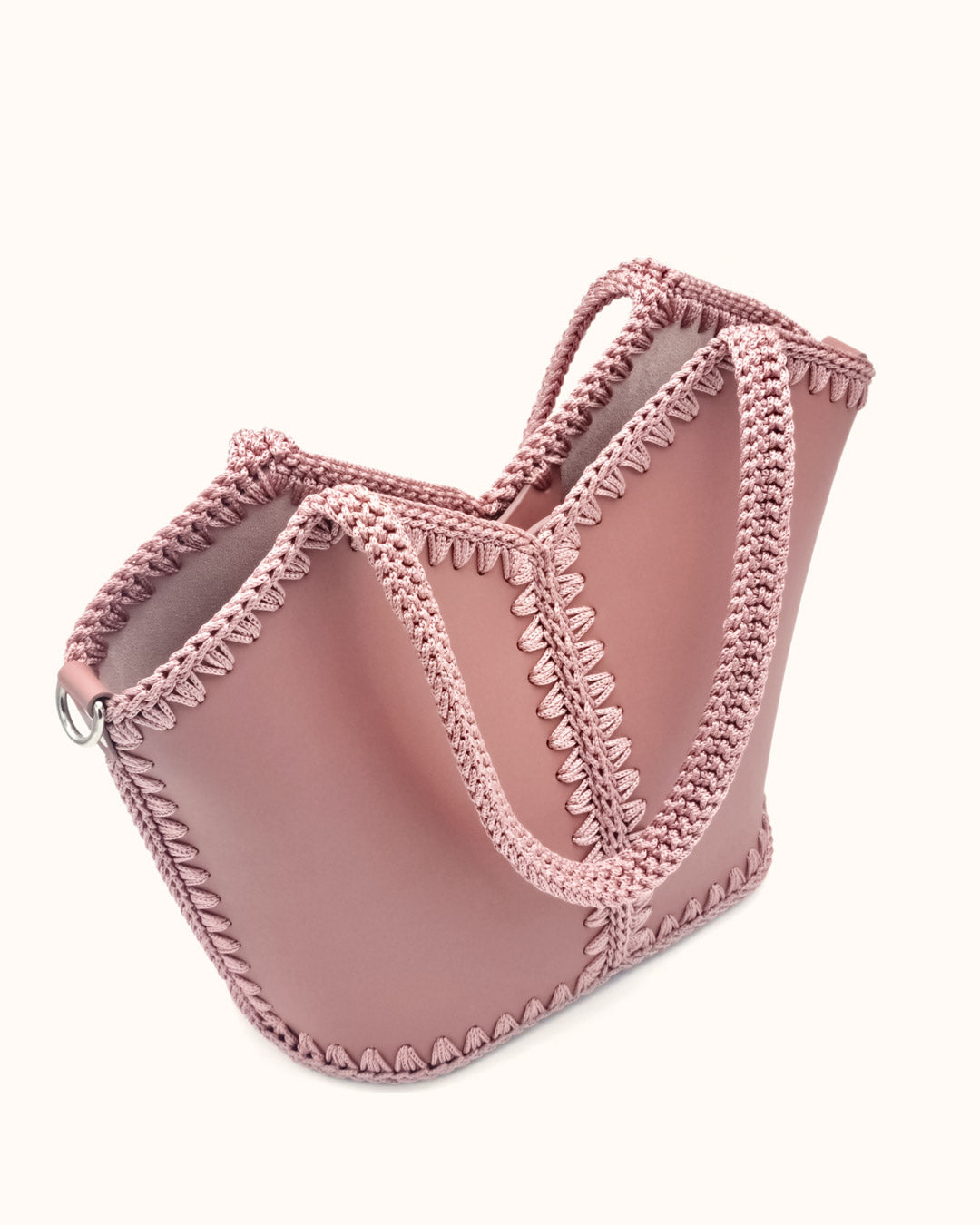 Basket Bag Natalia L Nude Pink