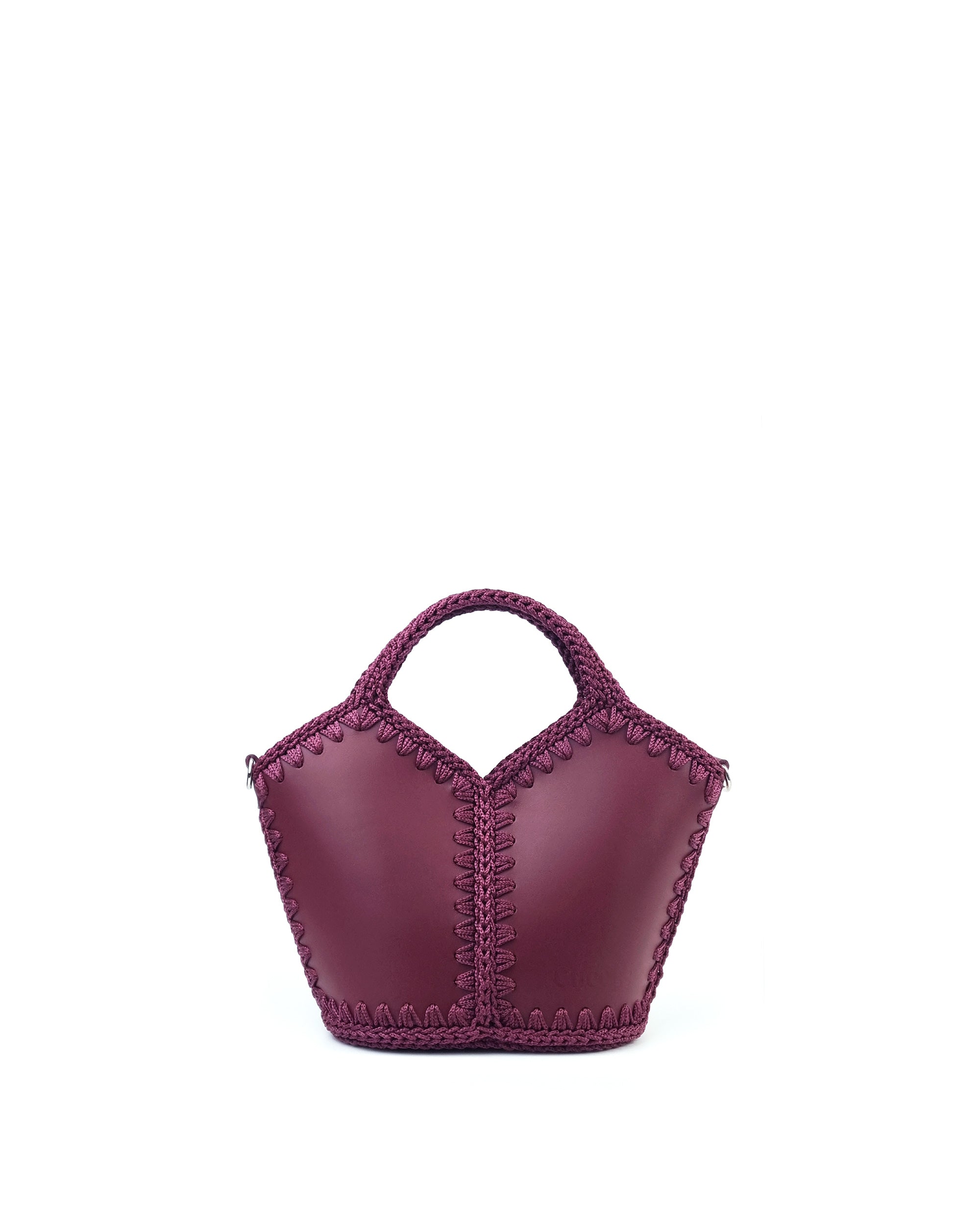 Bolso Capazo Natalia S Burdeos