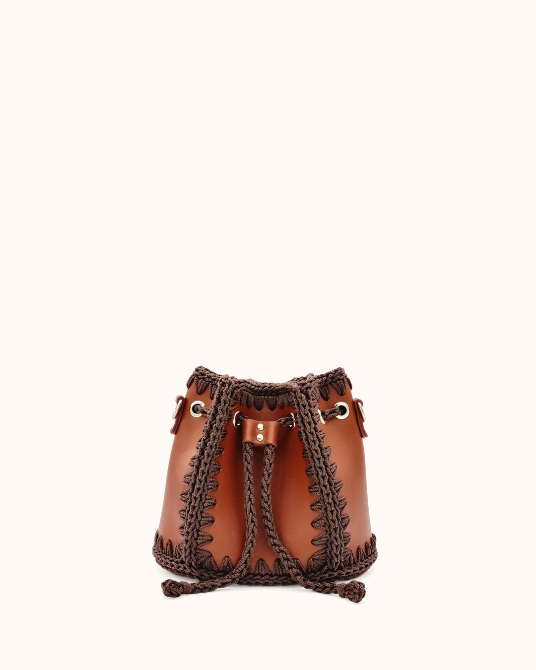 Bolso Bombonera Olga S Marron