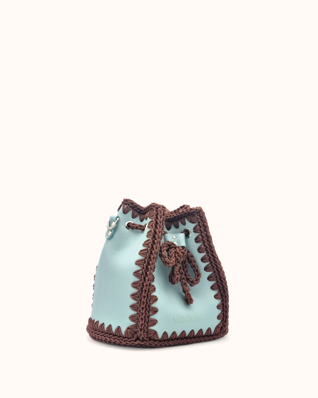 Bolso Bombonera Olga M Aqua