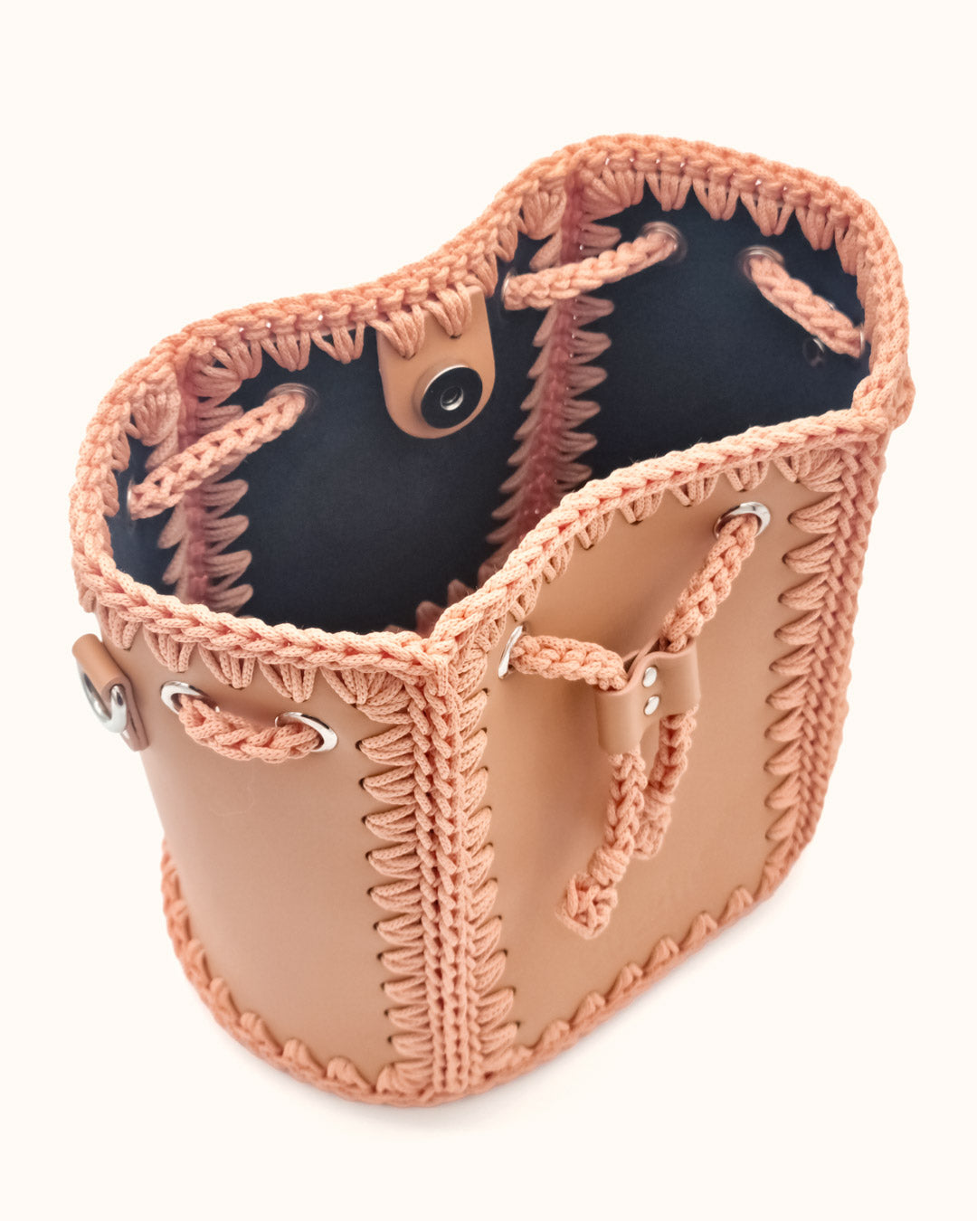 Bolso Bombonera Olga M Peach