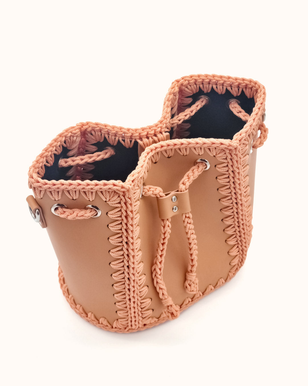 Bolso Bombonera Olga M Peach