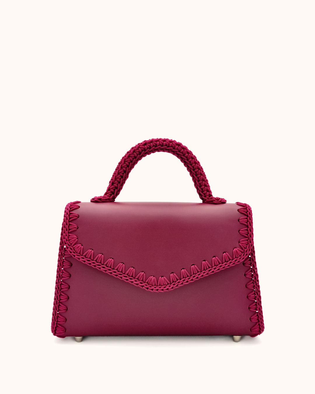 Bolso Satchel Sofia M Burdeos