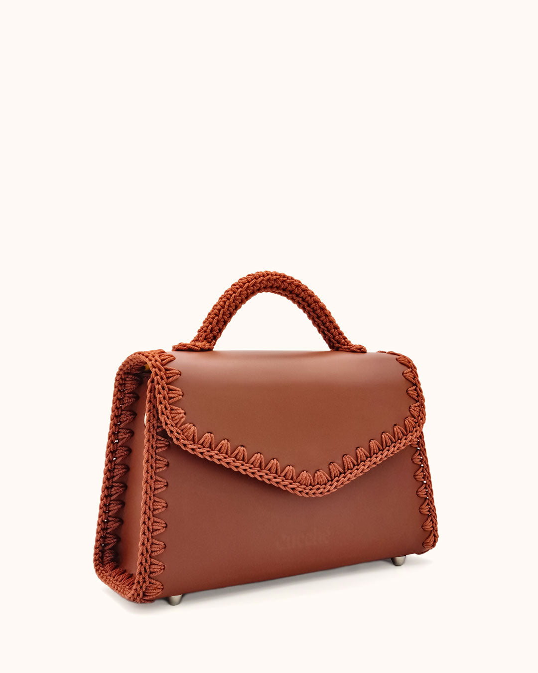 Bolso Satchel Sofia M Marrón