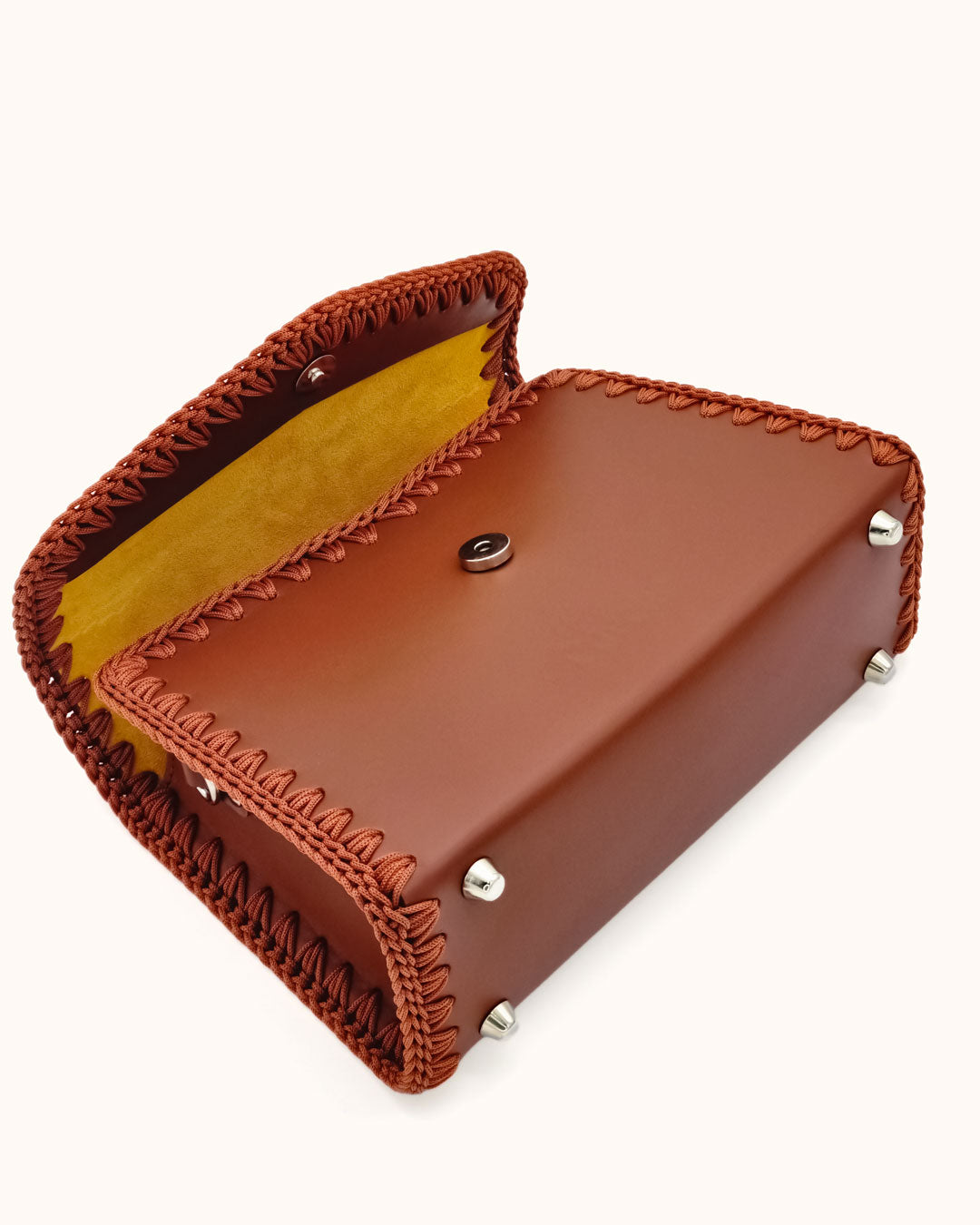 Bolso Satchel Sofia M Marrón