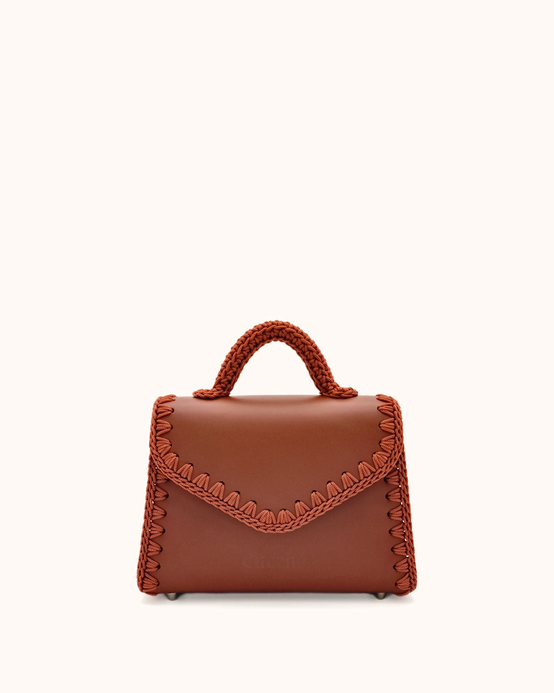 Bolso Satchel Sofia S Marron