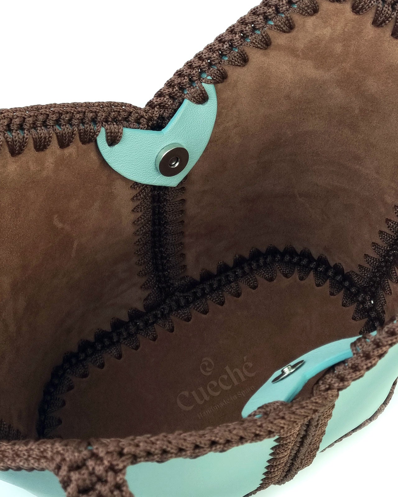 Basket Bag Natalia L Aqua