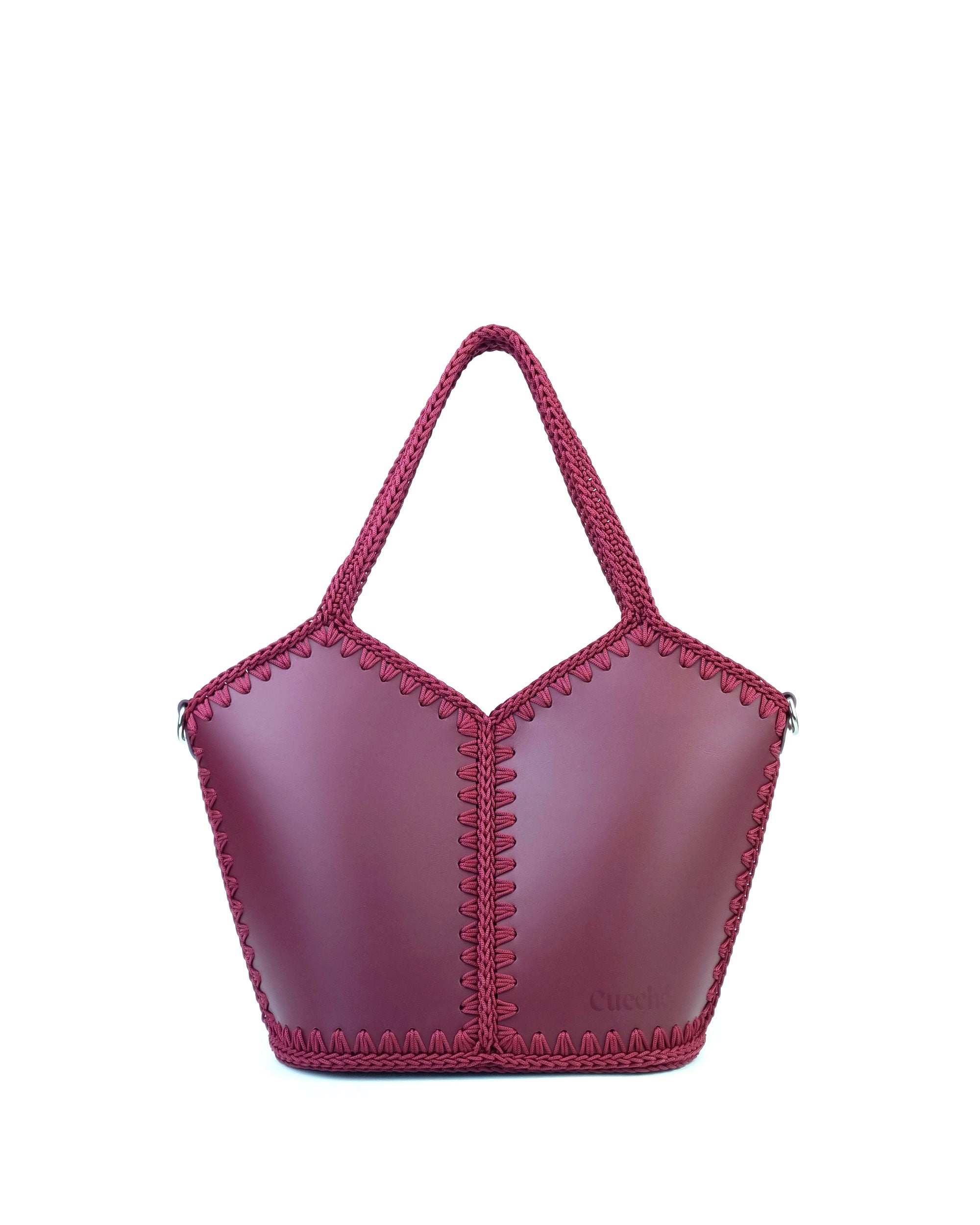 Basket Bag Natalia L Bordeaux