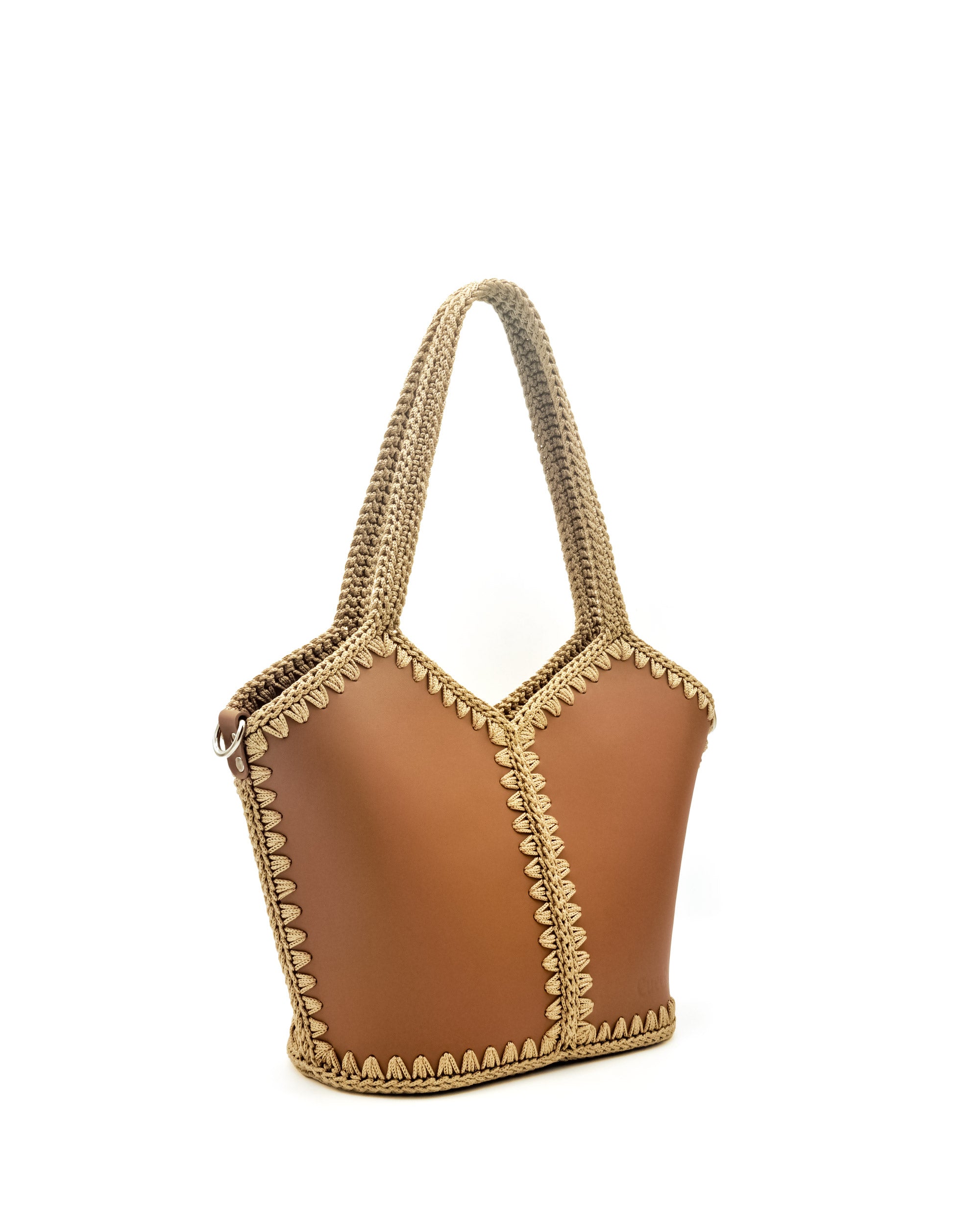 Basket Bag Natalia L Caramel